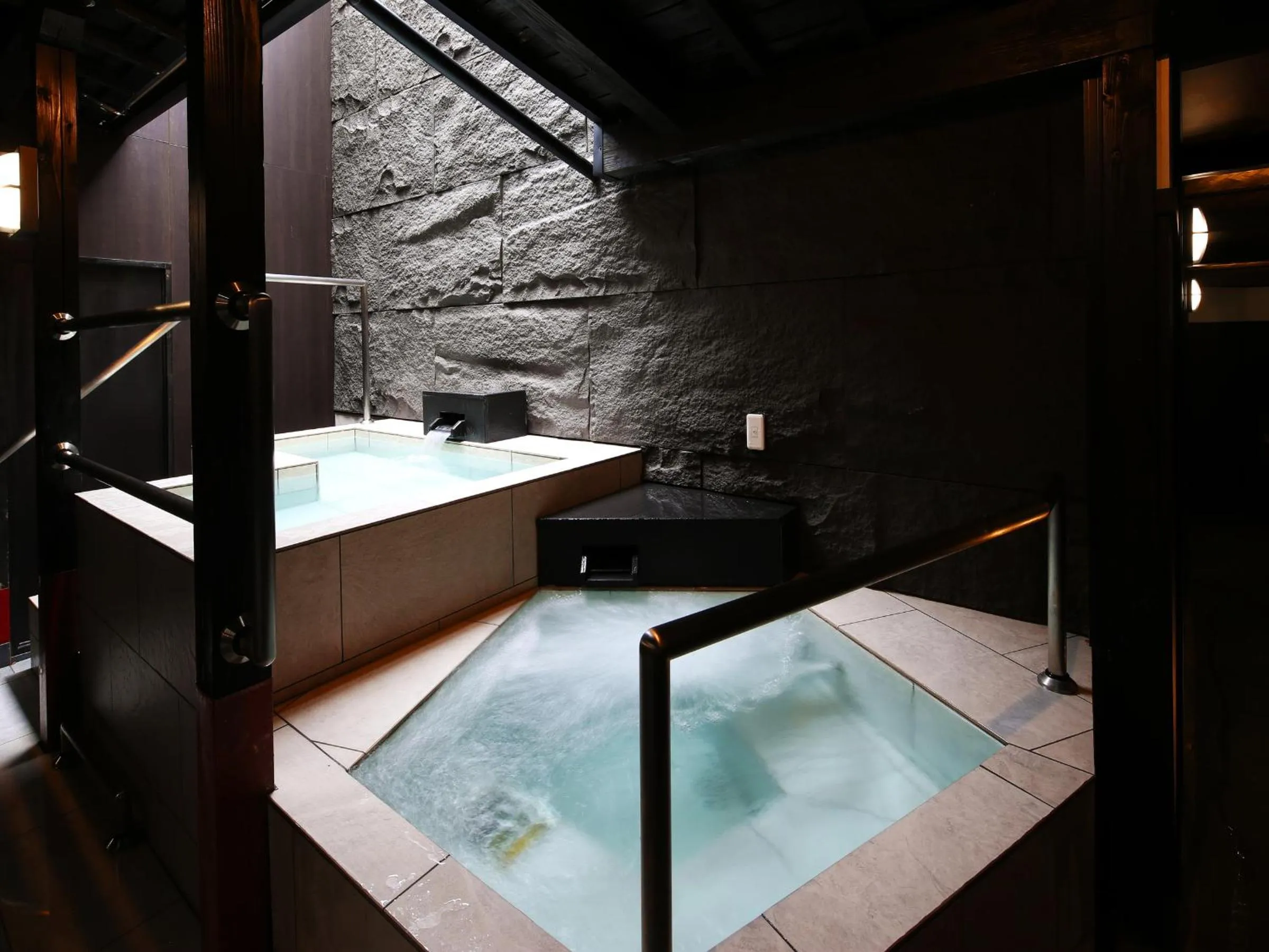 Open Air Bath in Arima Royal Hotel