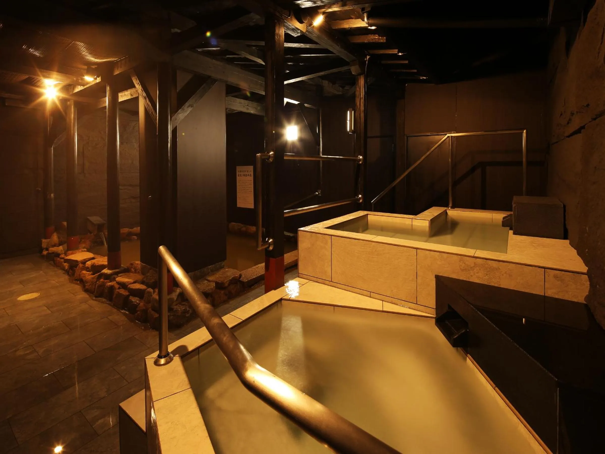 Hot Spring Bath in Arima Royal Hotel