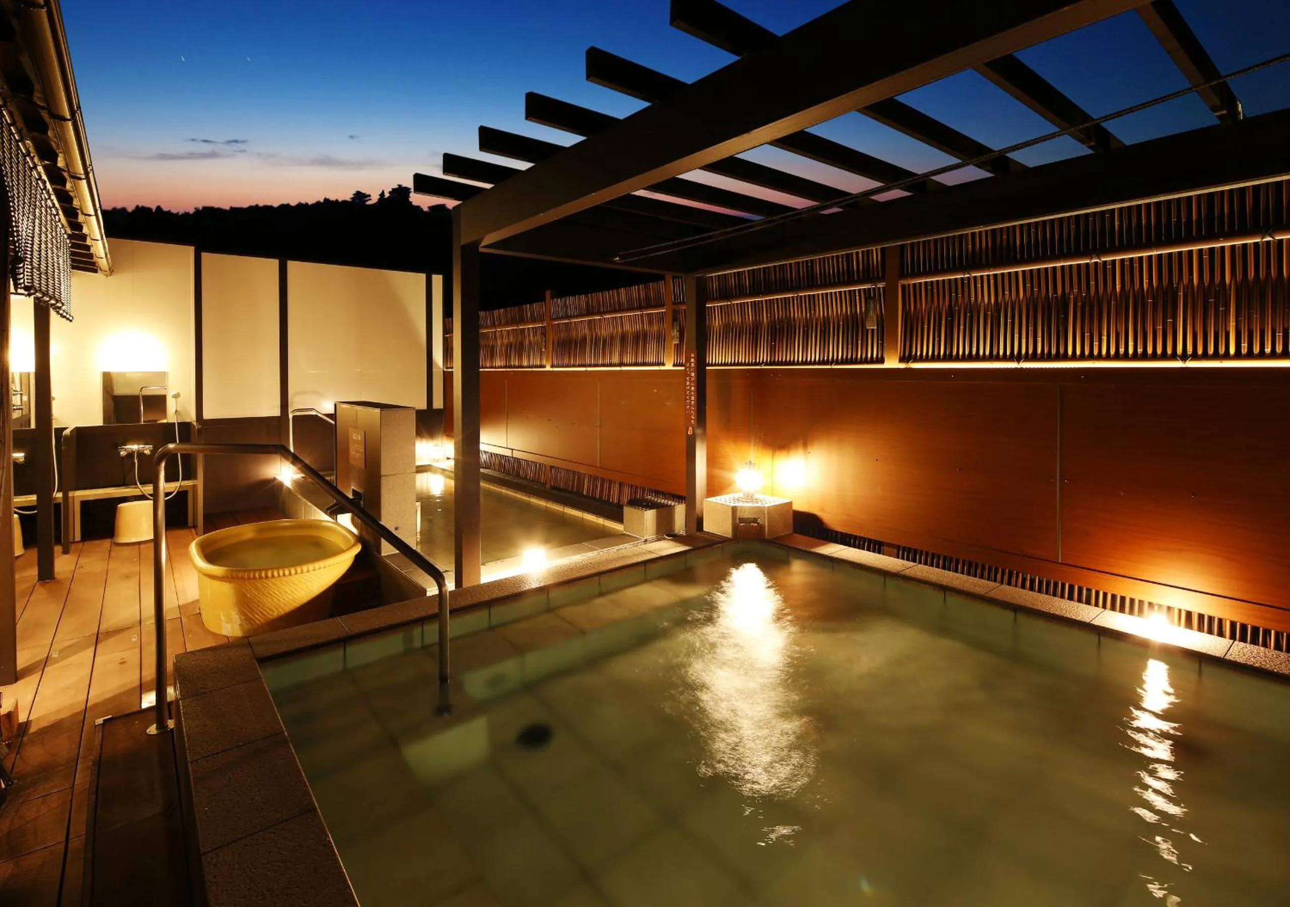 Open Air Bath in Arima Royal Hotel