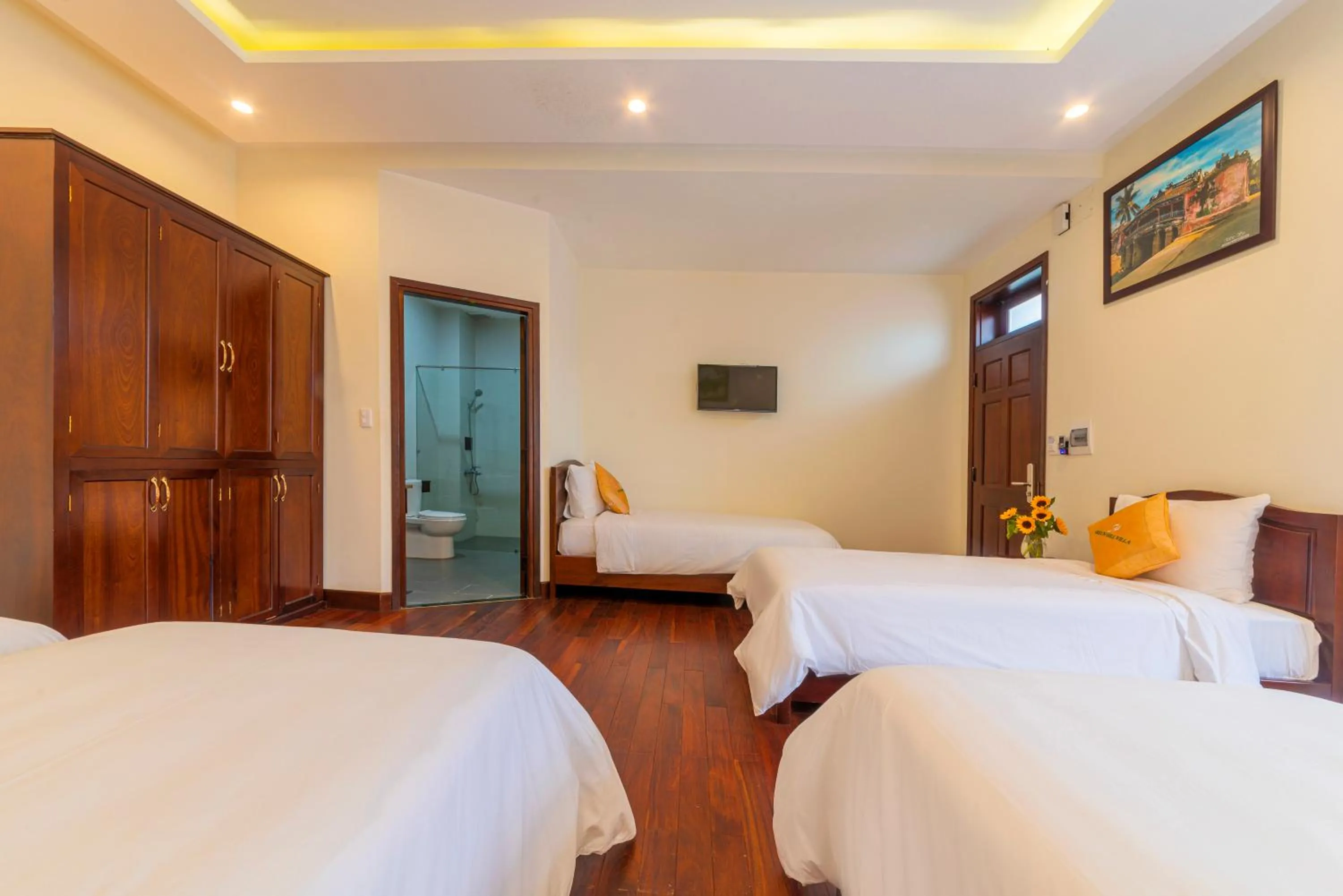 Bed in Green Hill Villa