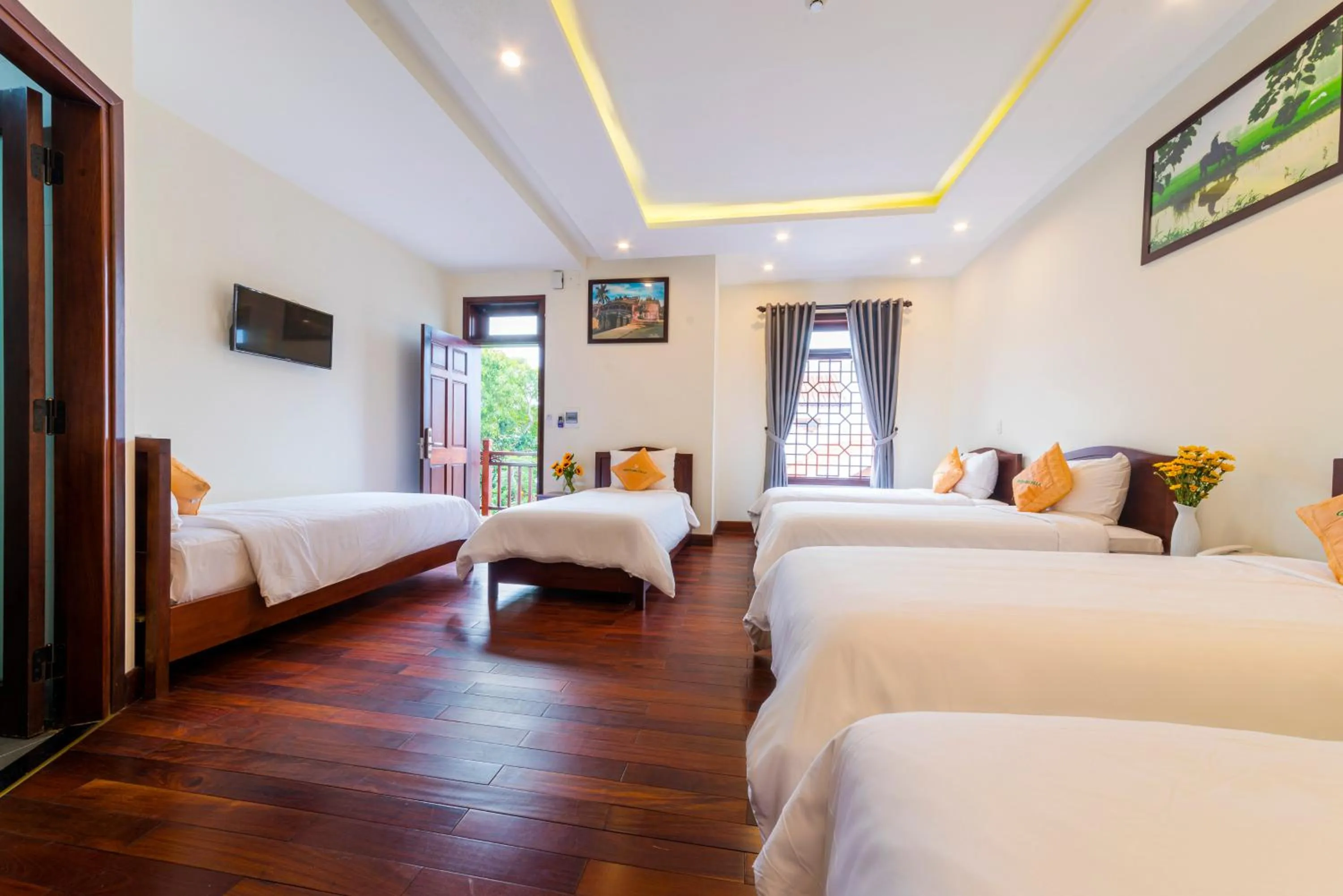 Bed in Green Hill Villa