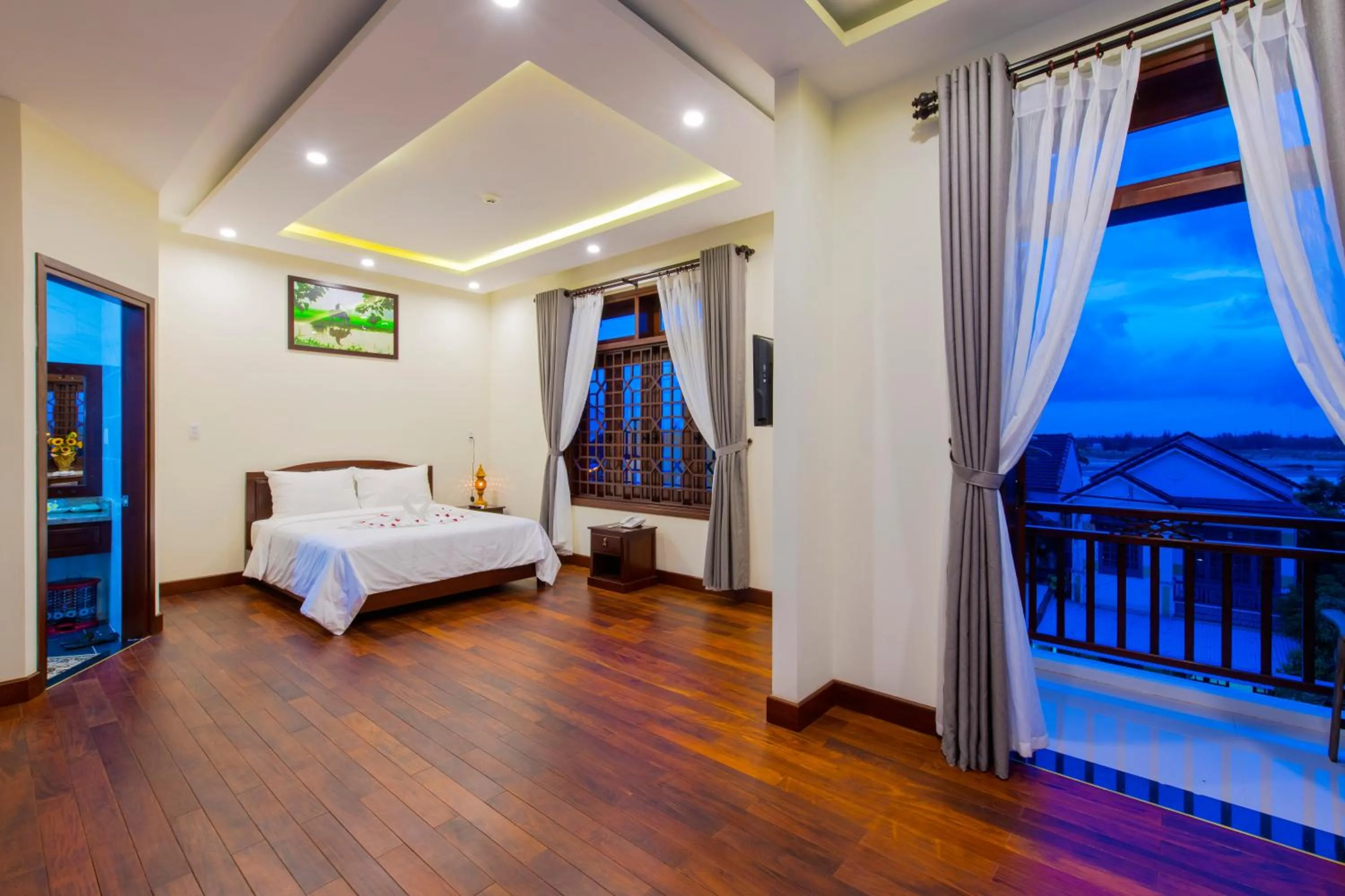 Bed in Green Hill Villa