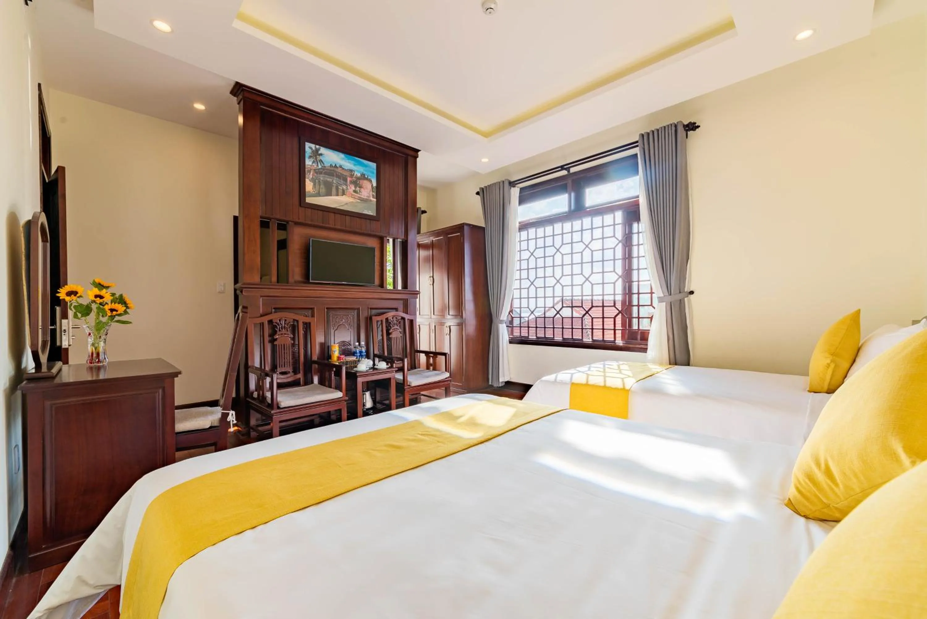 Bed in Green Hill Villa