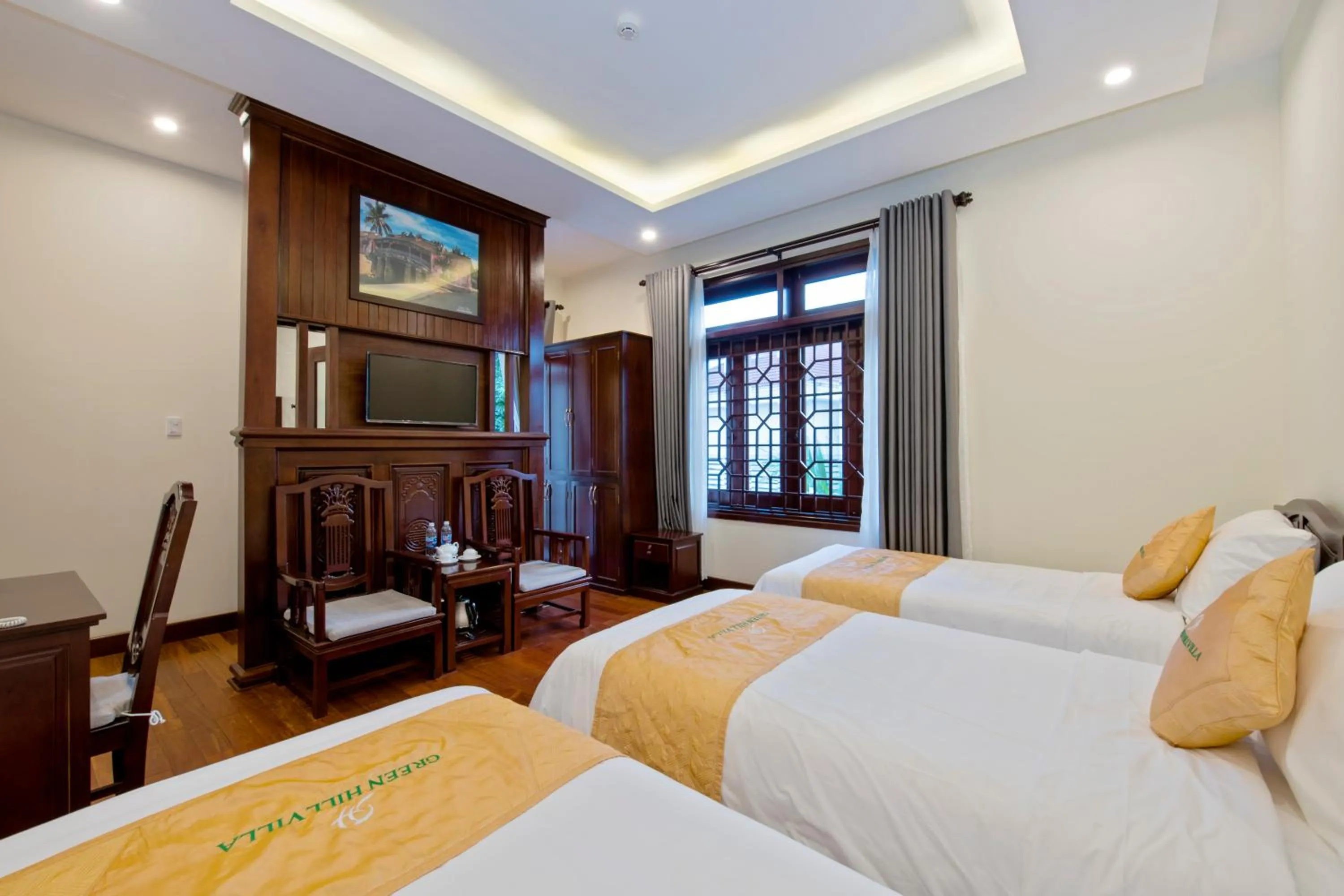 Bed in Green Hill Villa