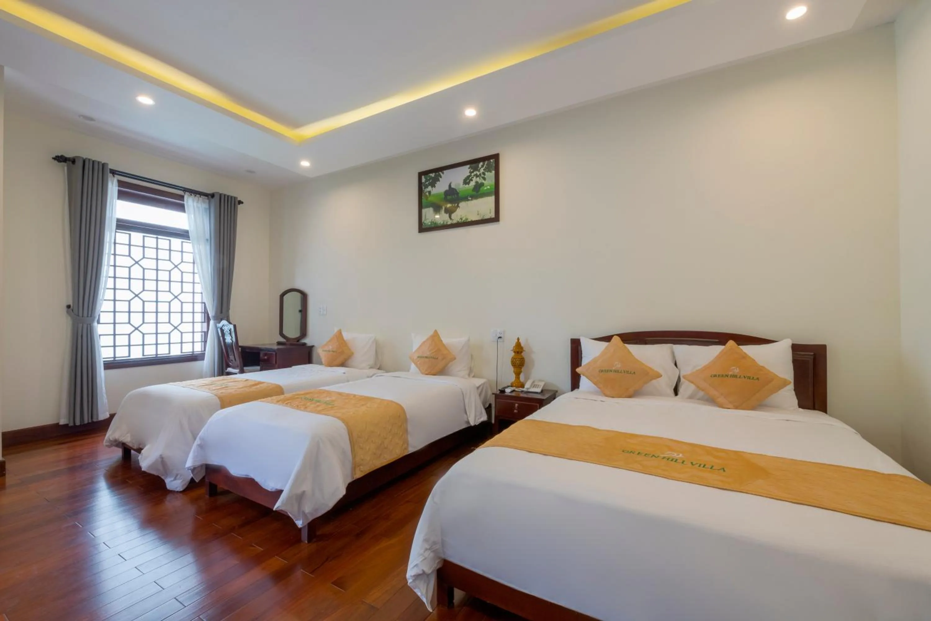 Bed in Green Hill Villa