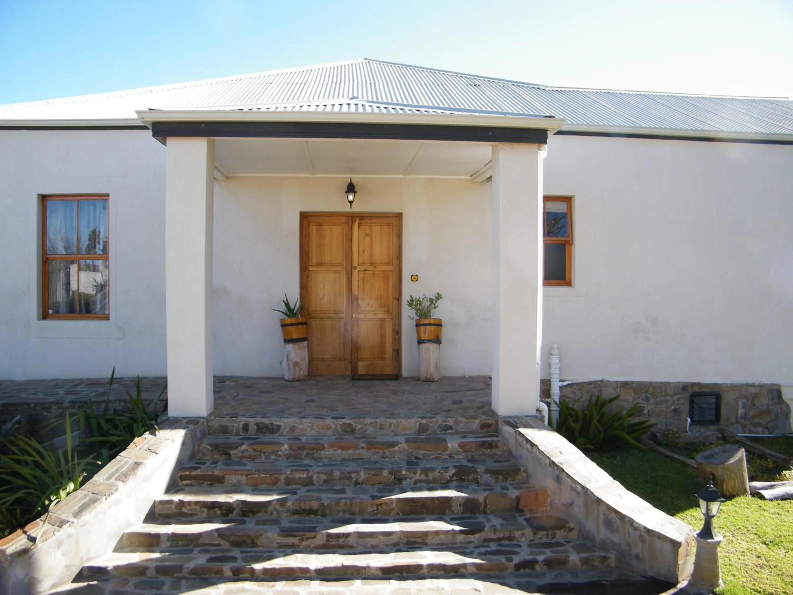 Facade/entrance in Angler and Antelope Guesthouse