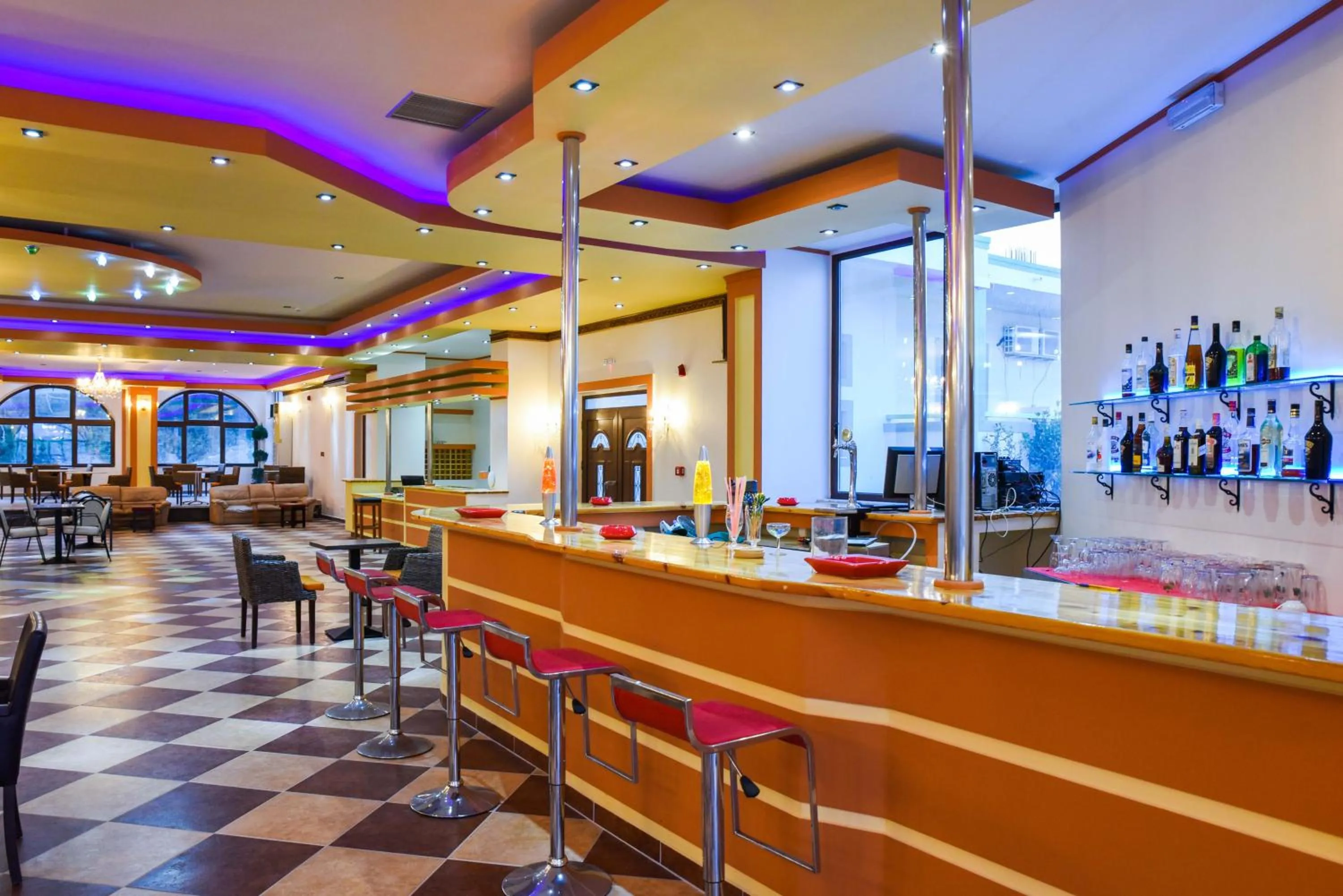 Lounge or bar in Chrysoula Hotel