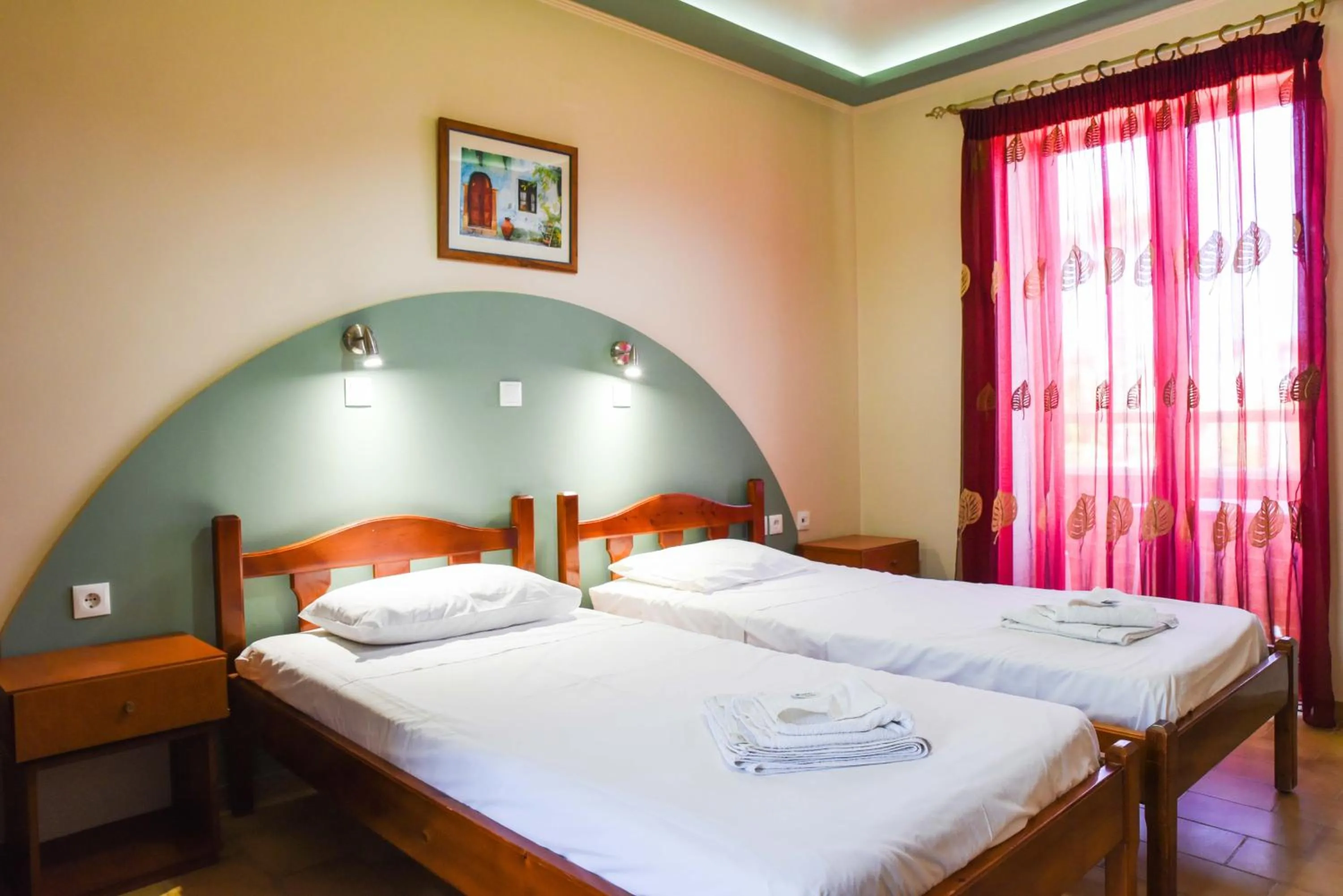 Bedroom, Bed in Chrysoula Hotel