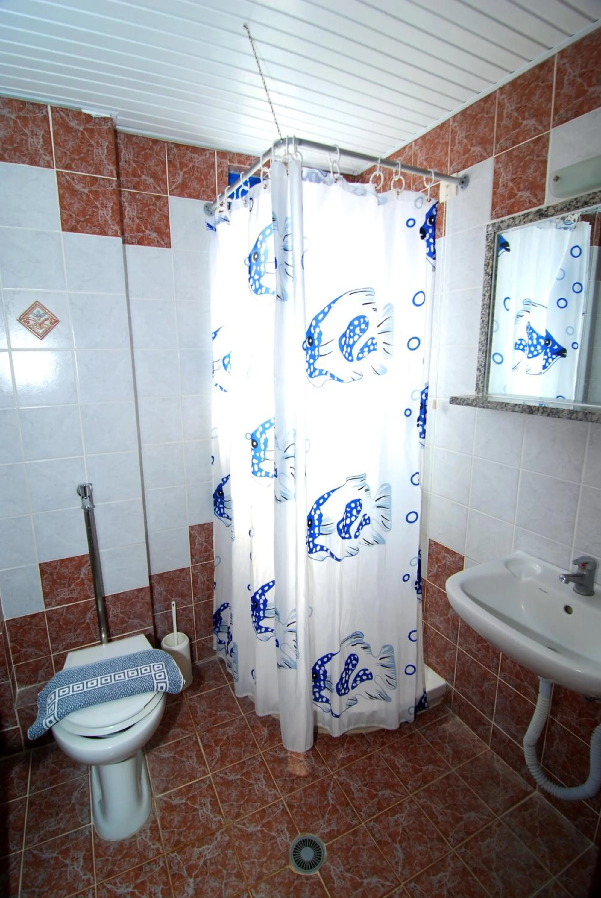 Bathroom in Chrysoula Hotel