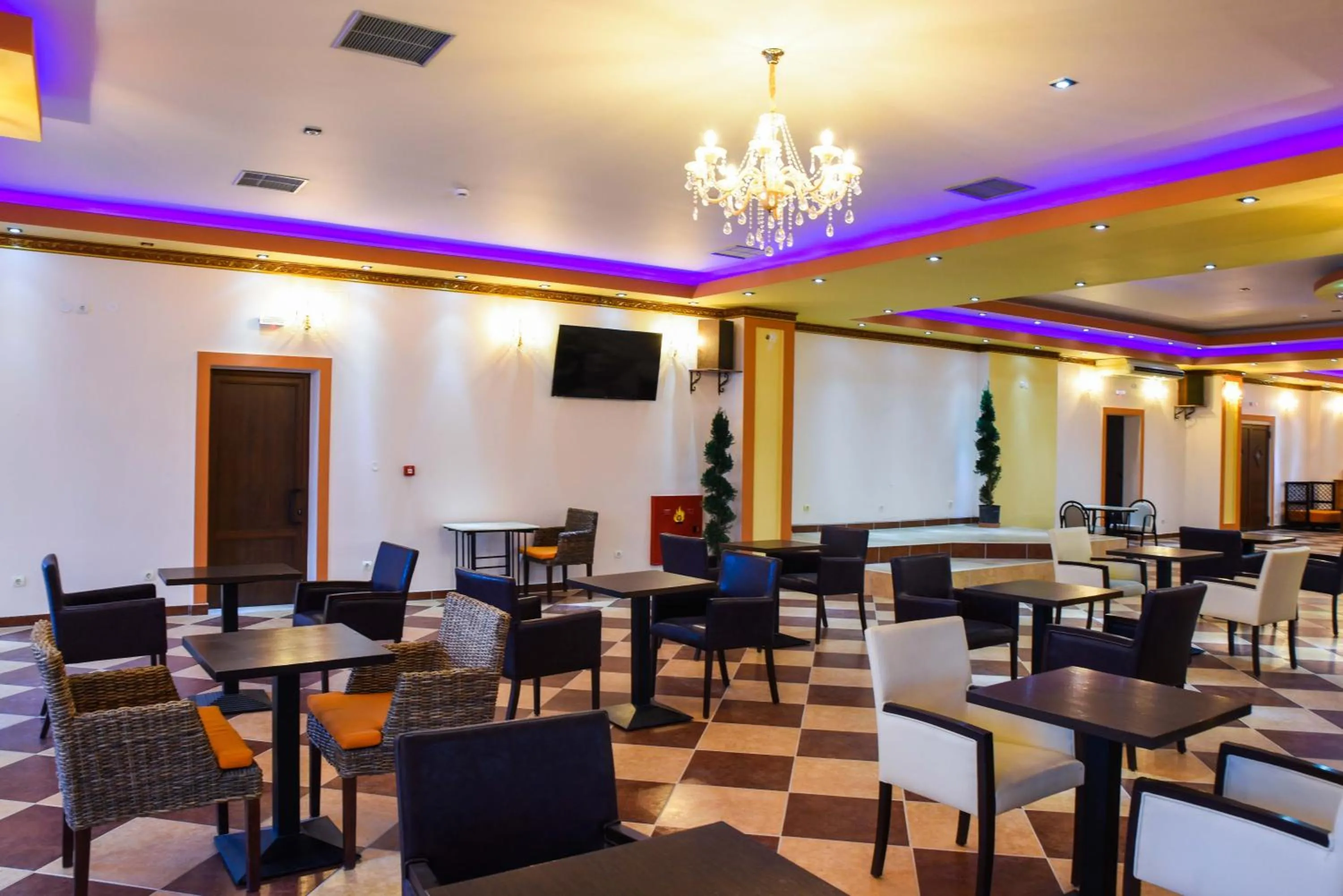 Lobby or reception in Chrysoula Hotel