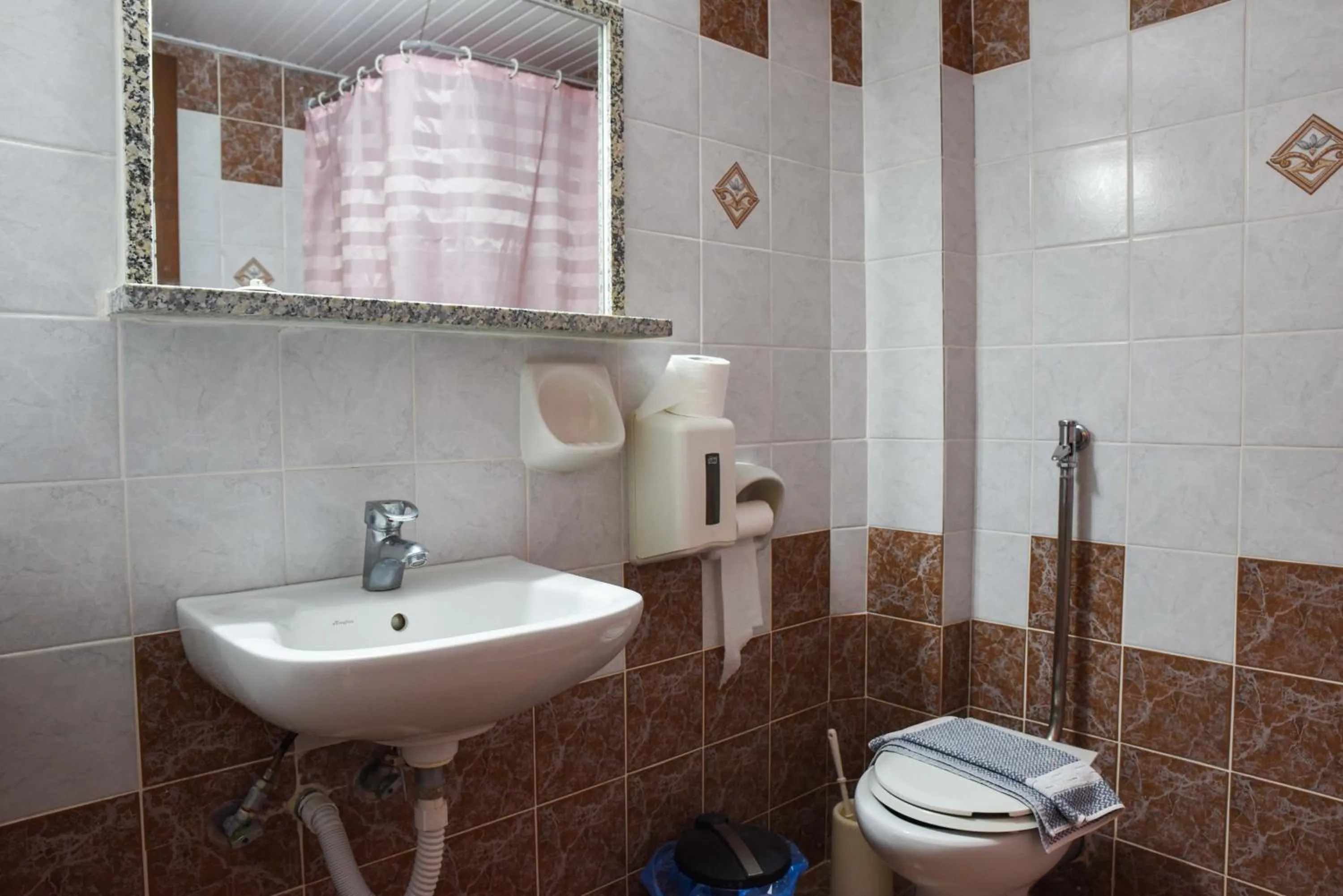 Toilet in Chrysoula Hotel