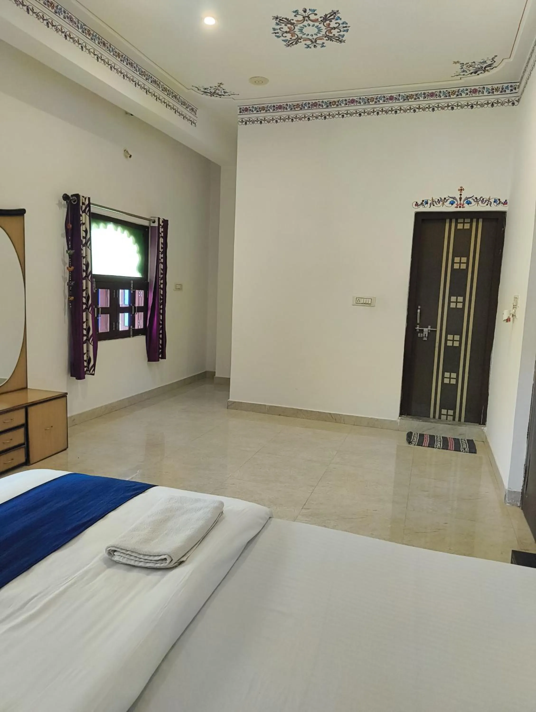 Bed in Rising Shemesh Home Stay