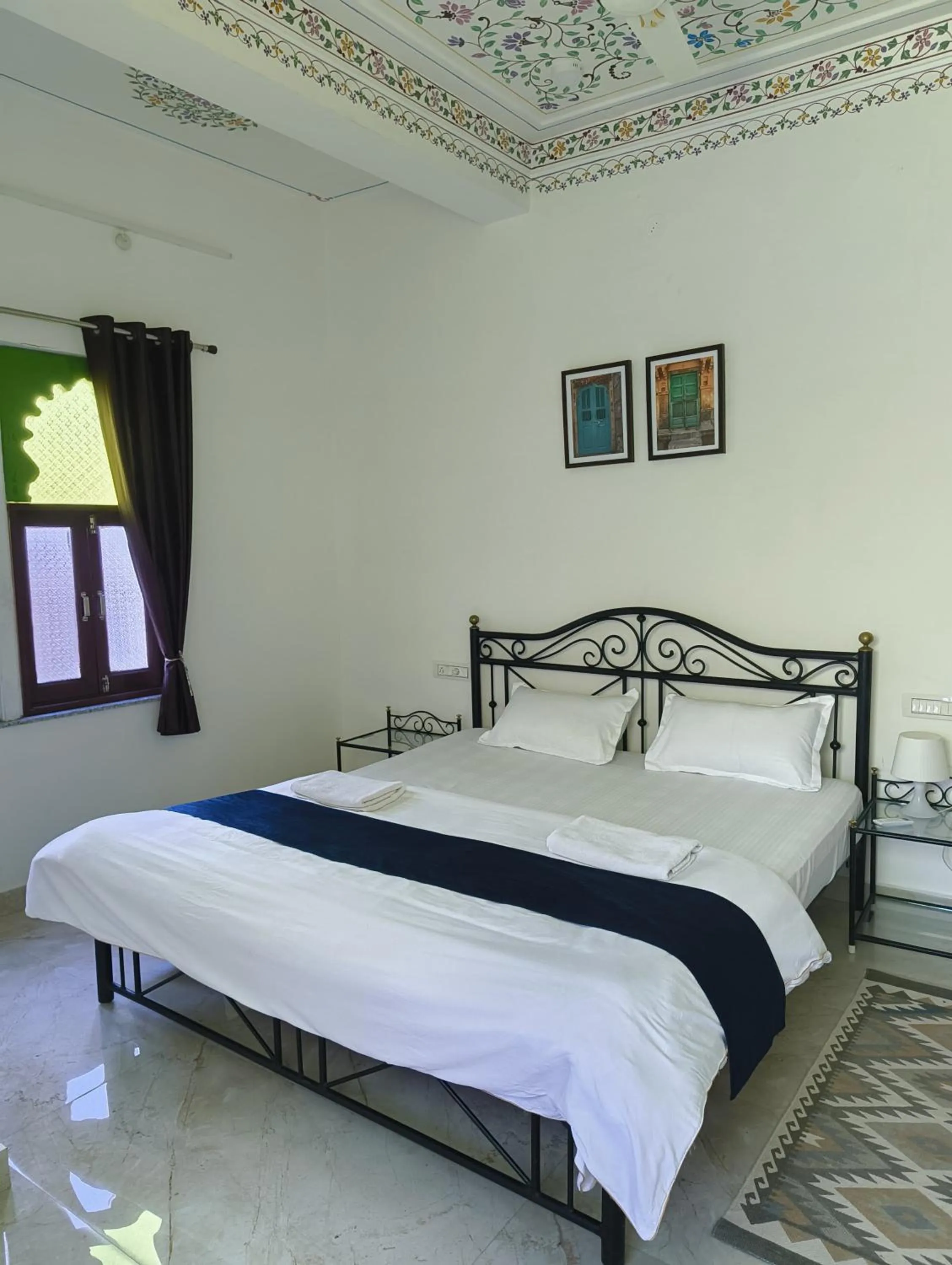 Bed in Rising Shemesh Home Stay