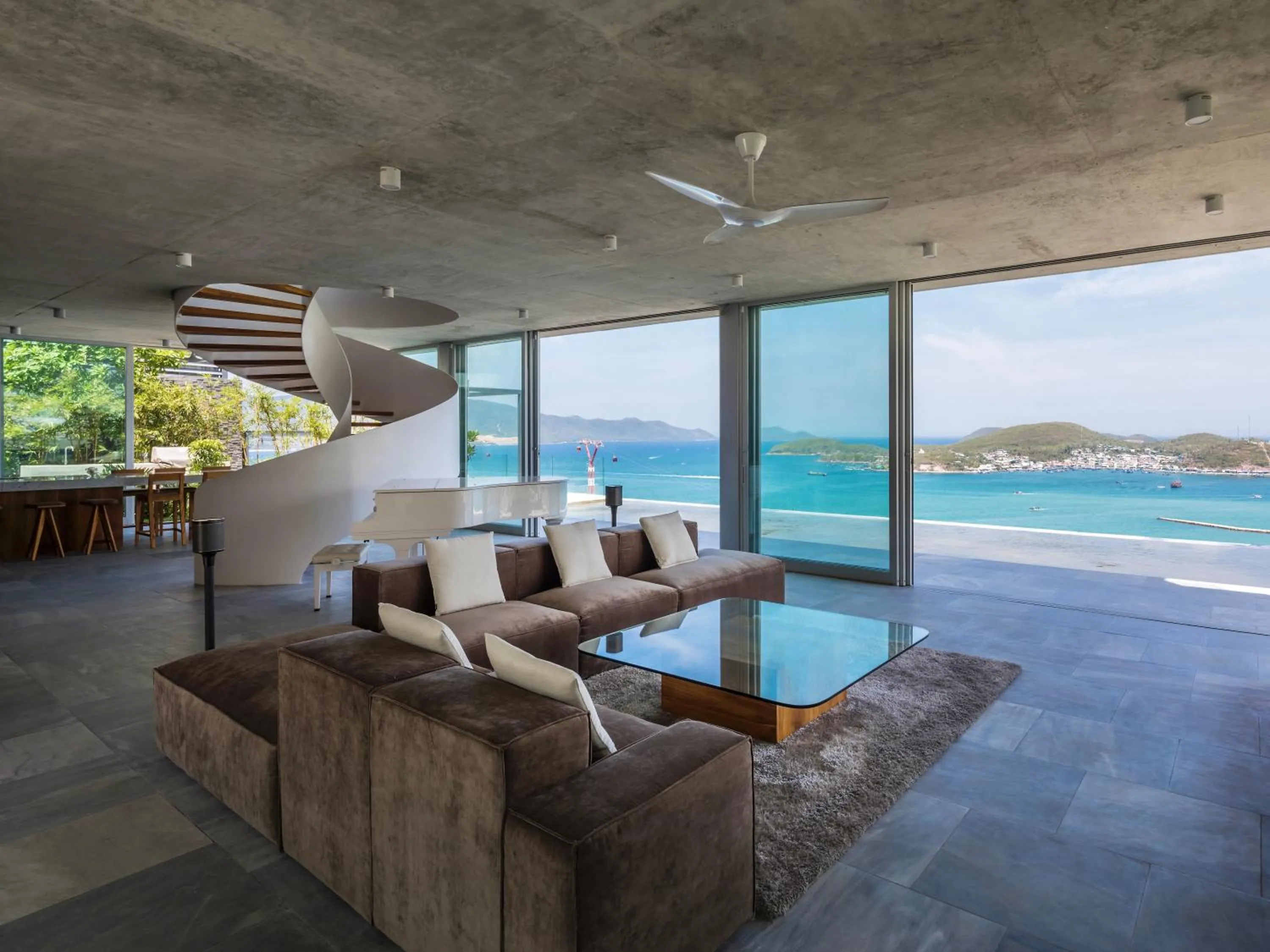 Seating area in Venity Villa Nha Trang