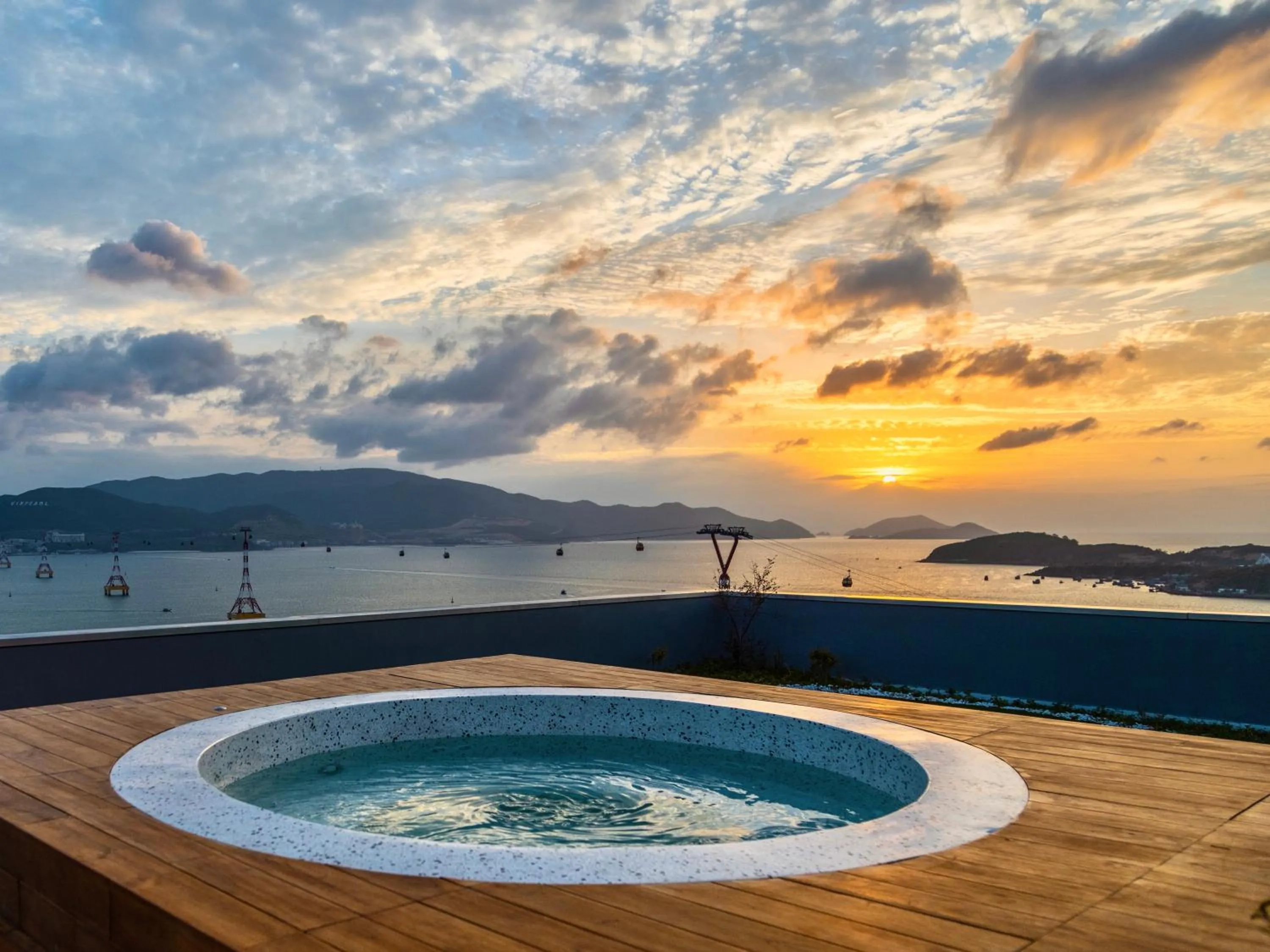 Hot Tub in Venity Villa Nha Trang