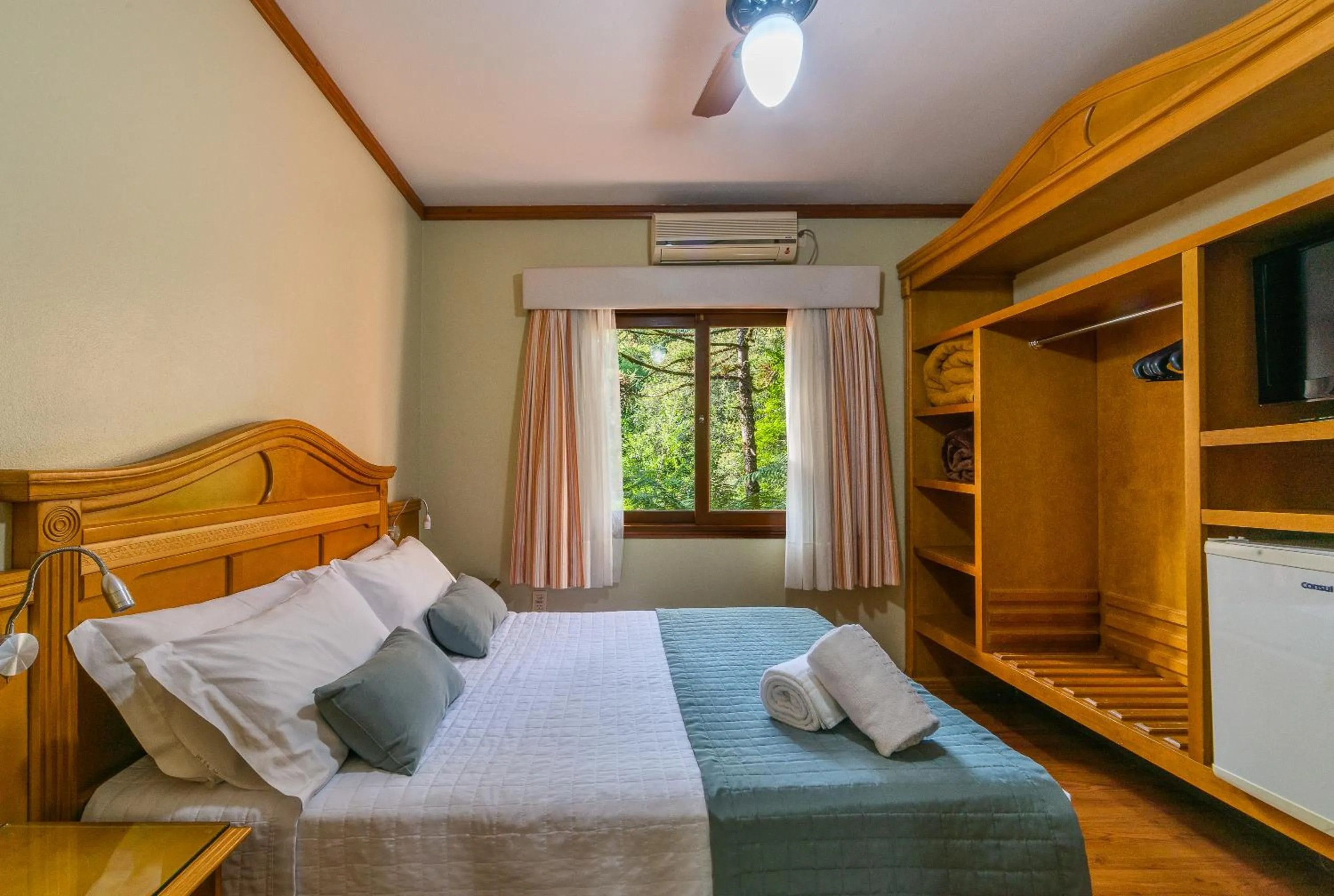 Bed in Pousada Monte Felice Recanto da Lua