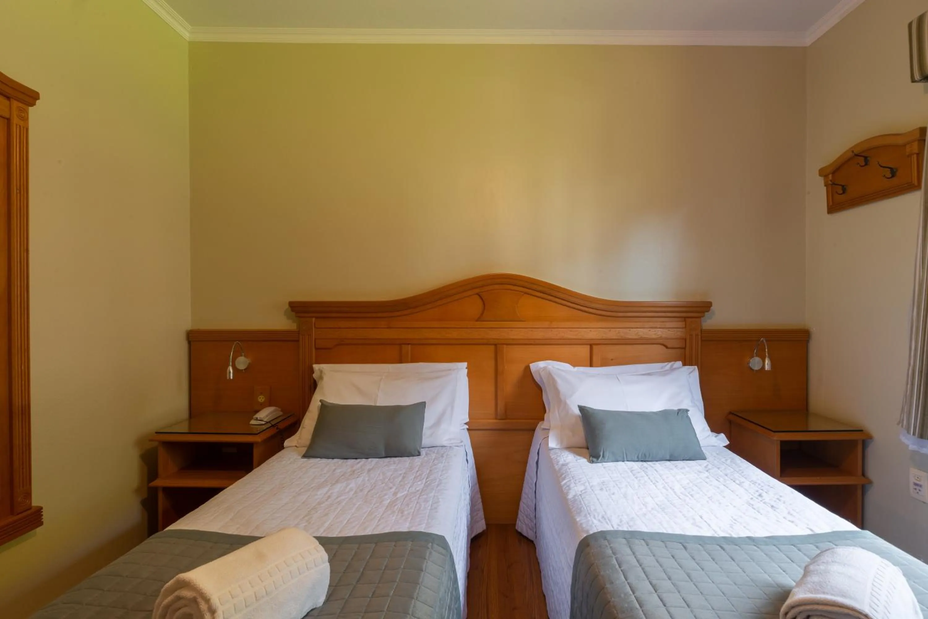 Bed in Pousada Monte Felice Recanto da Lua