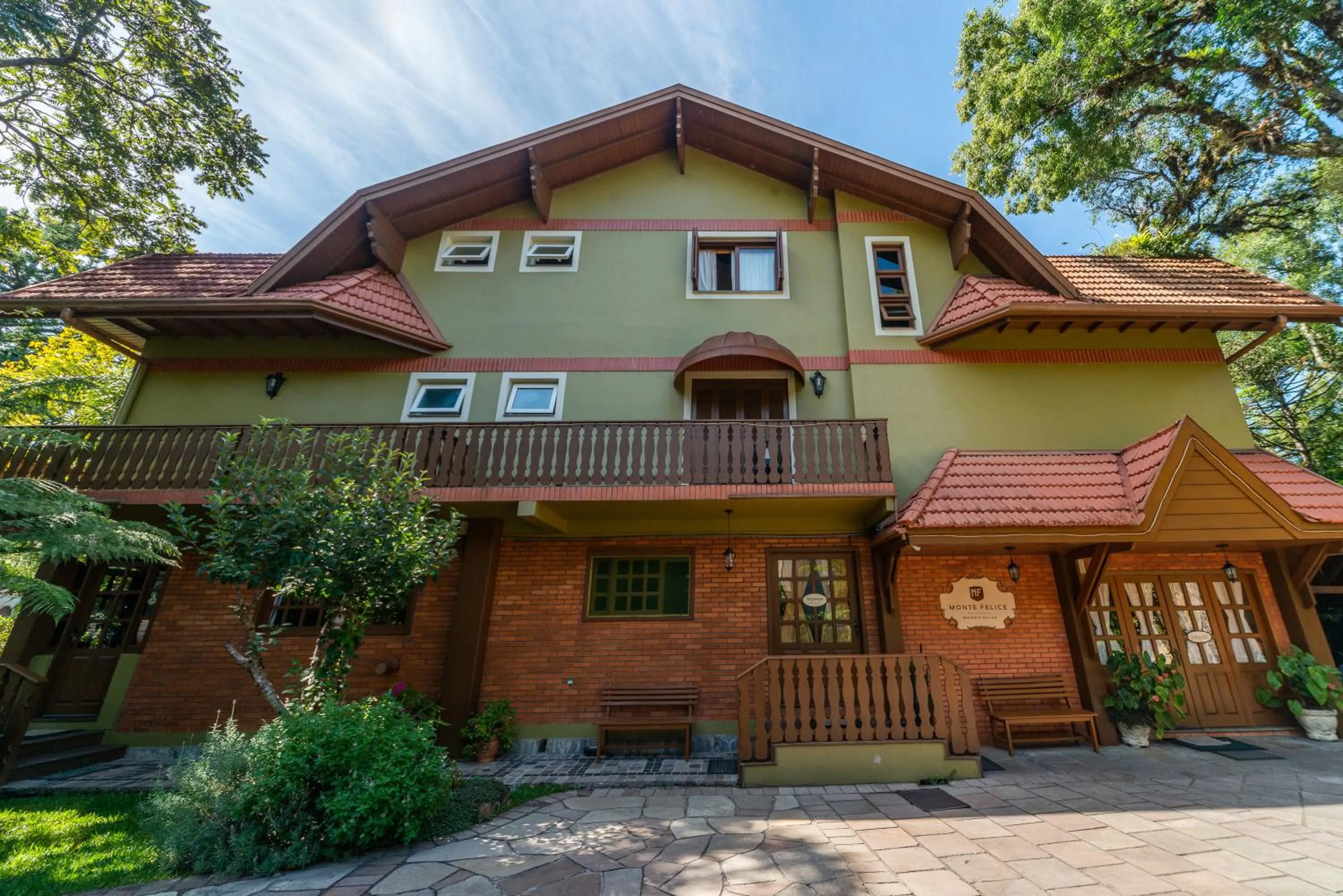 Property building in Pousada Monte Felice Recanto da Lua