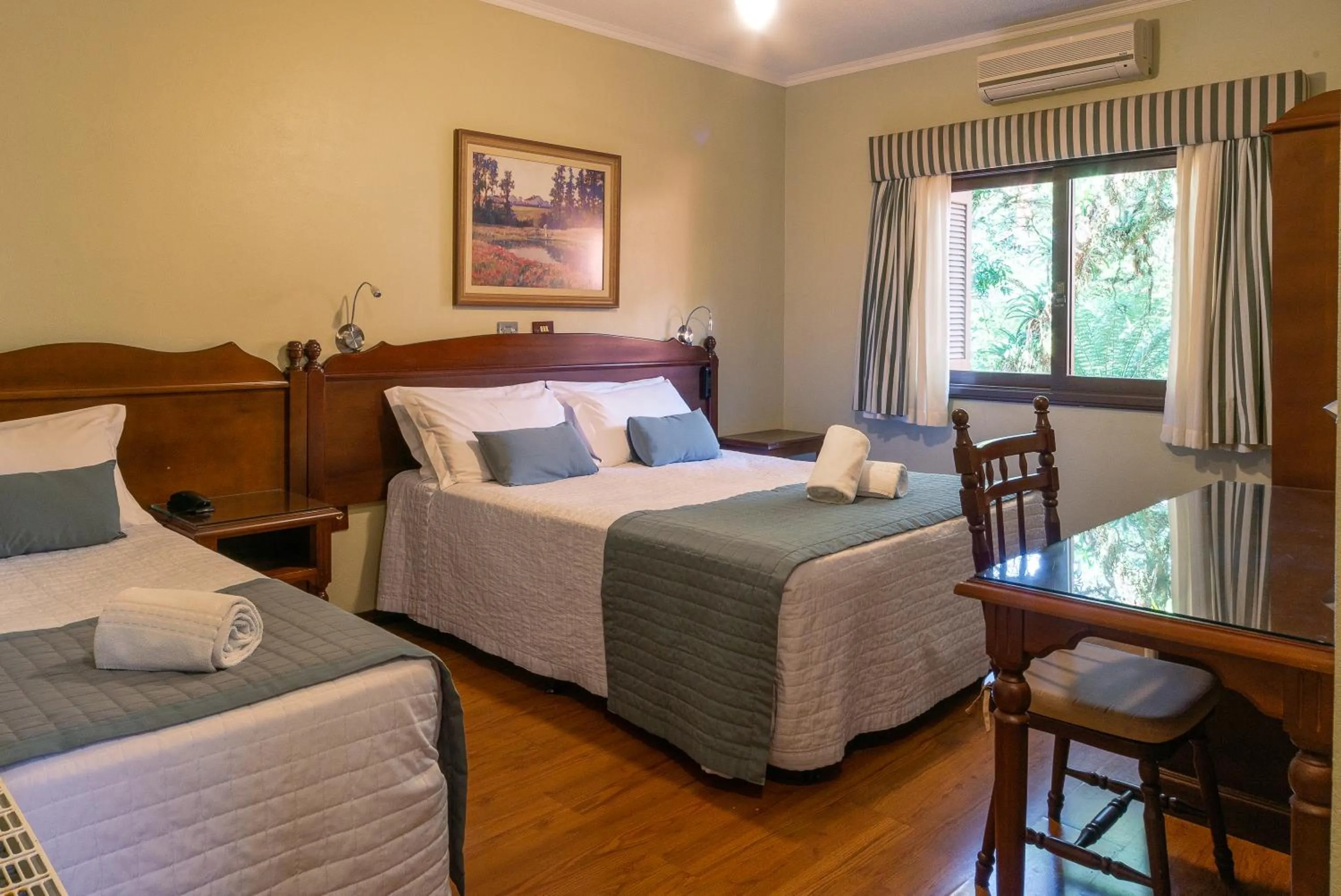 Bed in Pousada Monte Felice Recanto da Lua