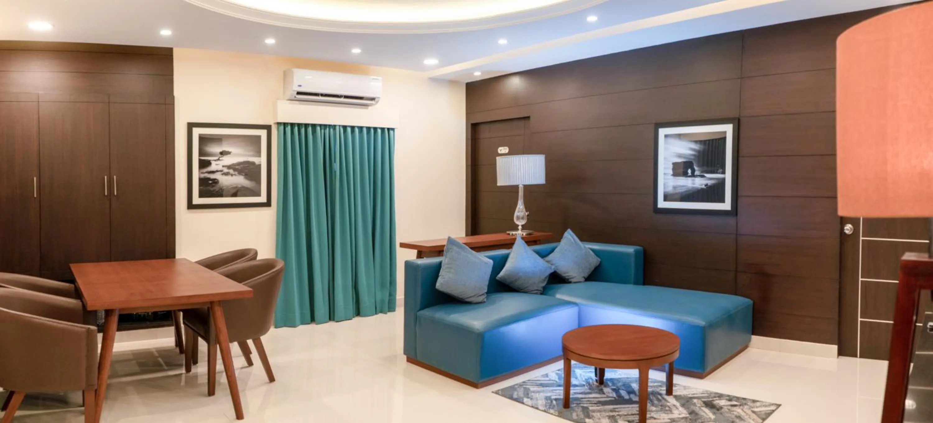 Seating area in The Bull Boutique Hotel