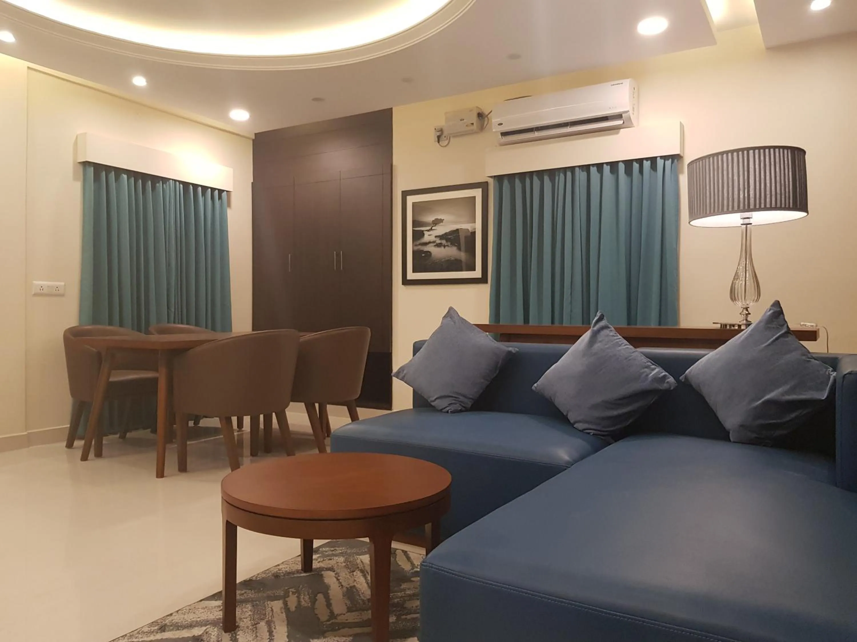 Living room in The Bull Boutique Hotel