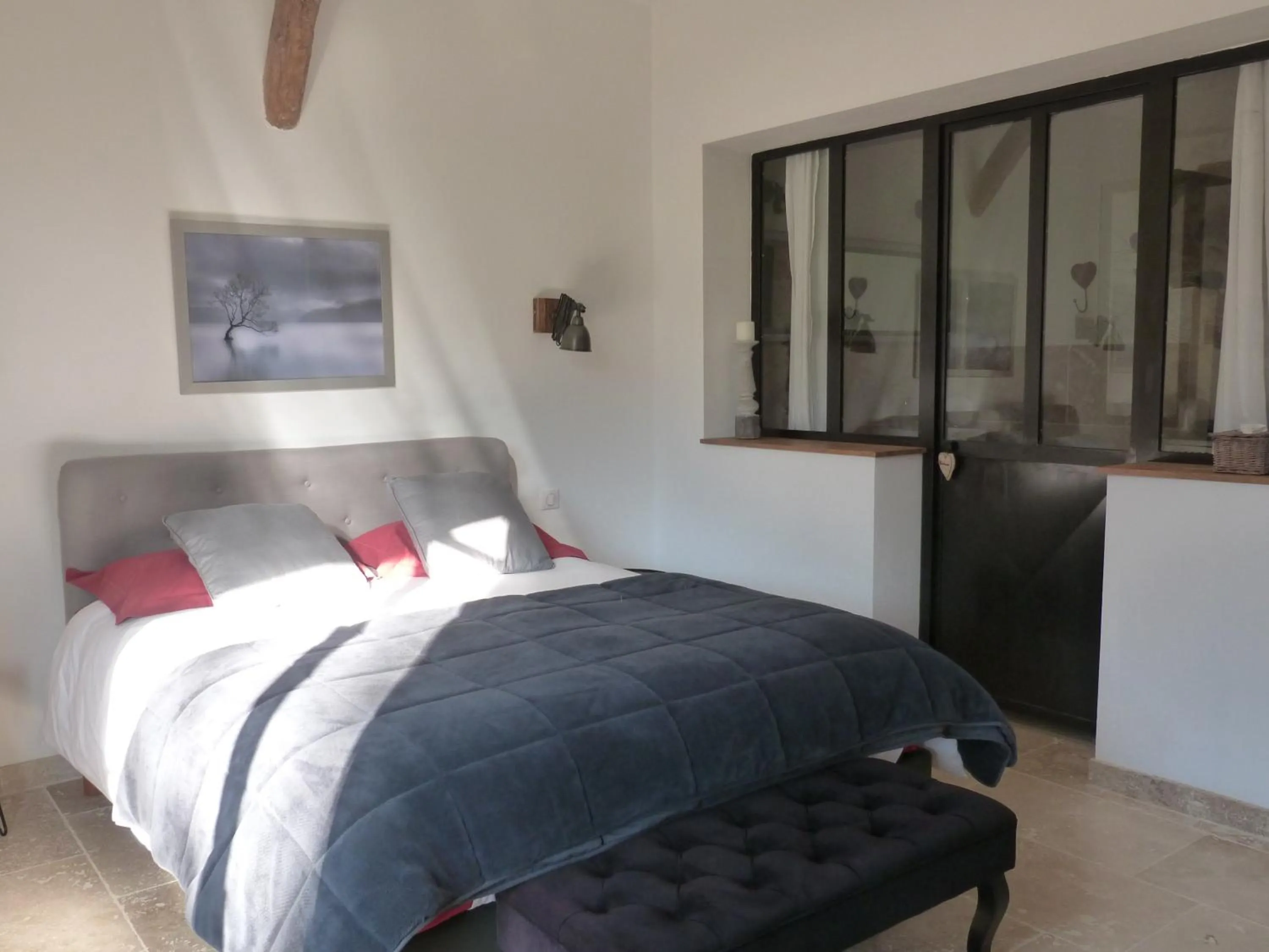 Bed in Chambres d'hotes Le Plassalou