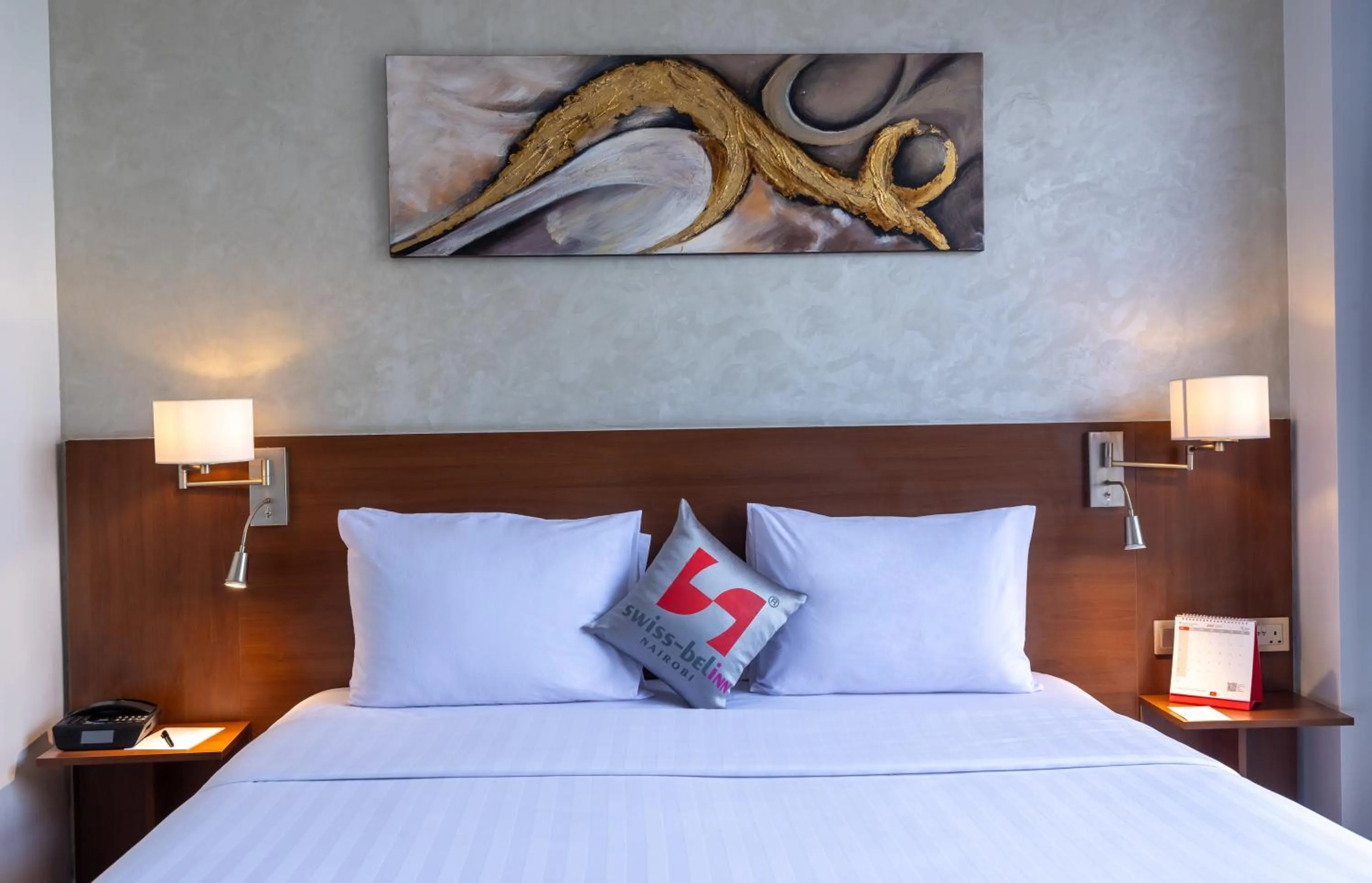 Bed in Swiss-Belinn Nairobi