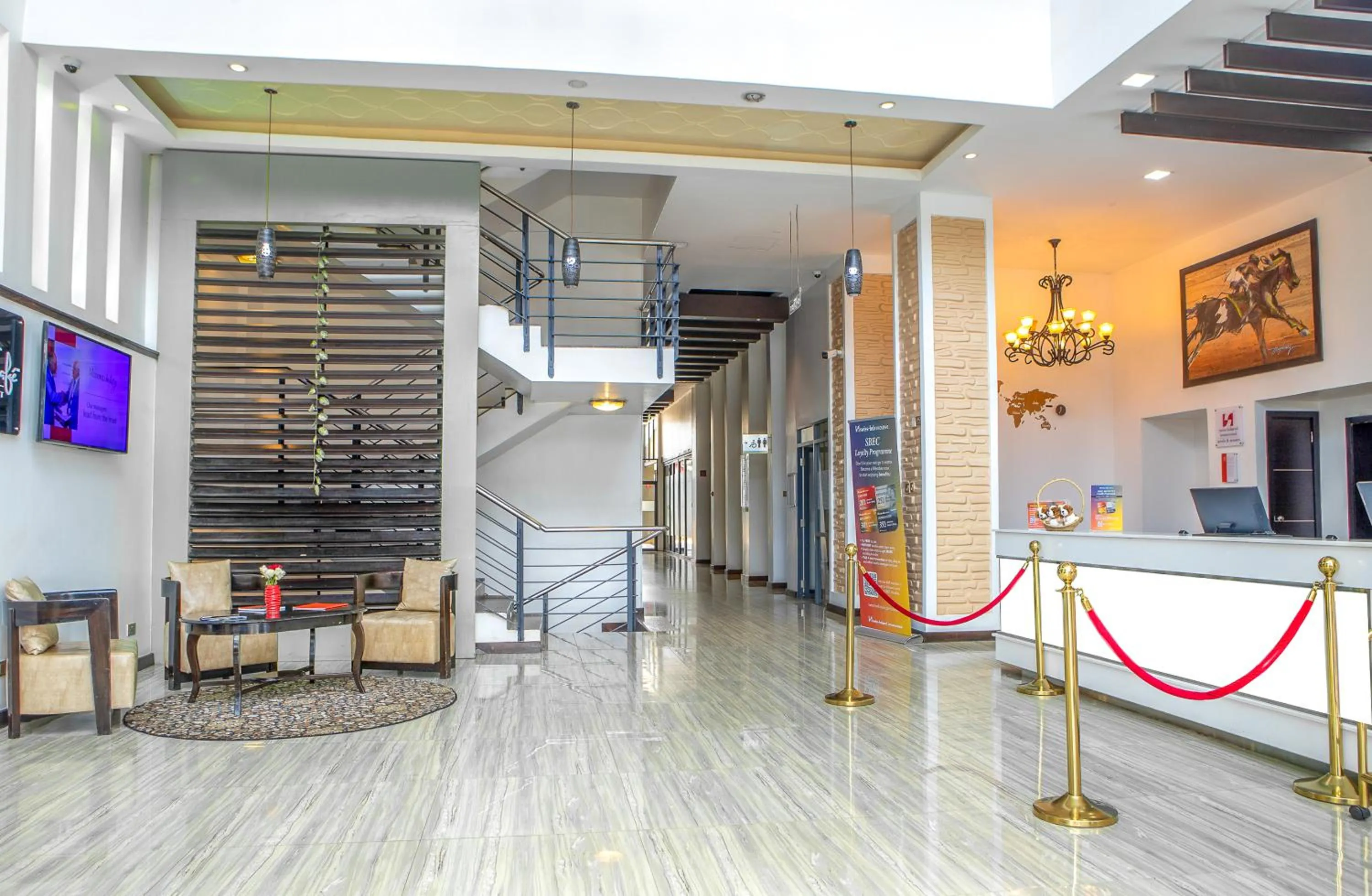 Lobby or reception in Swiss-Belinn Nairobi