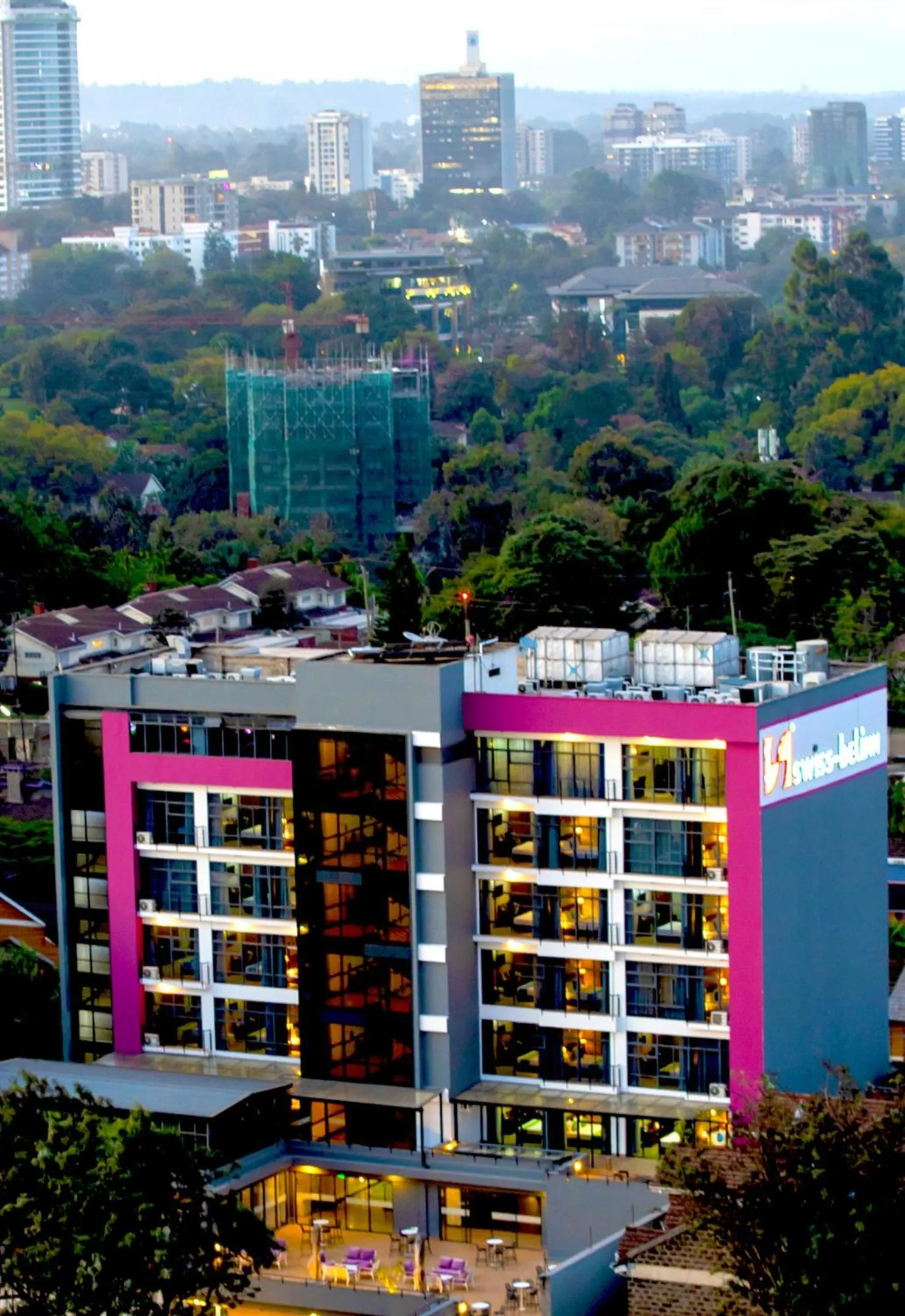 Property building in Swiss-Belinn Nairobi