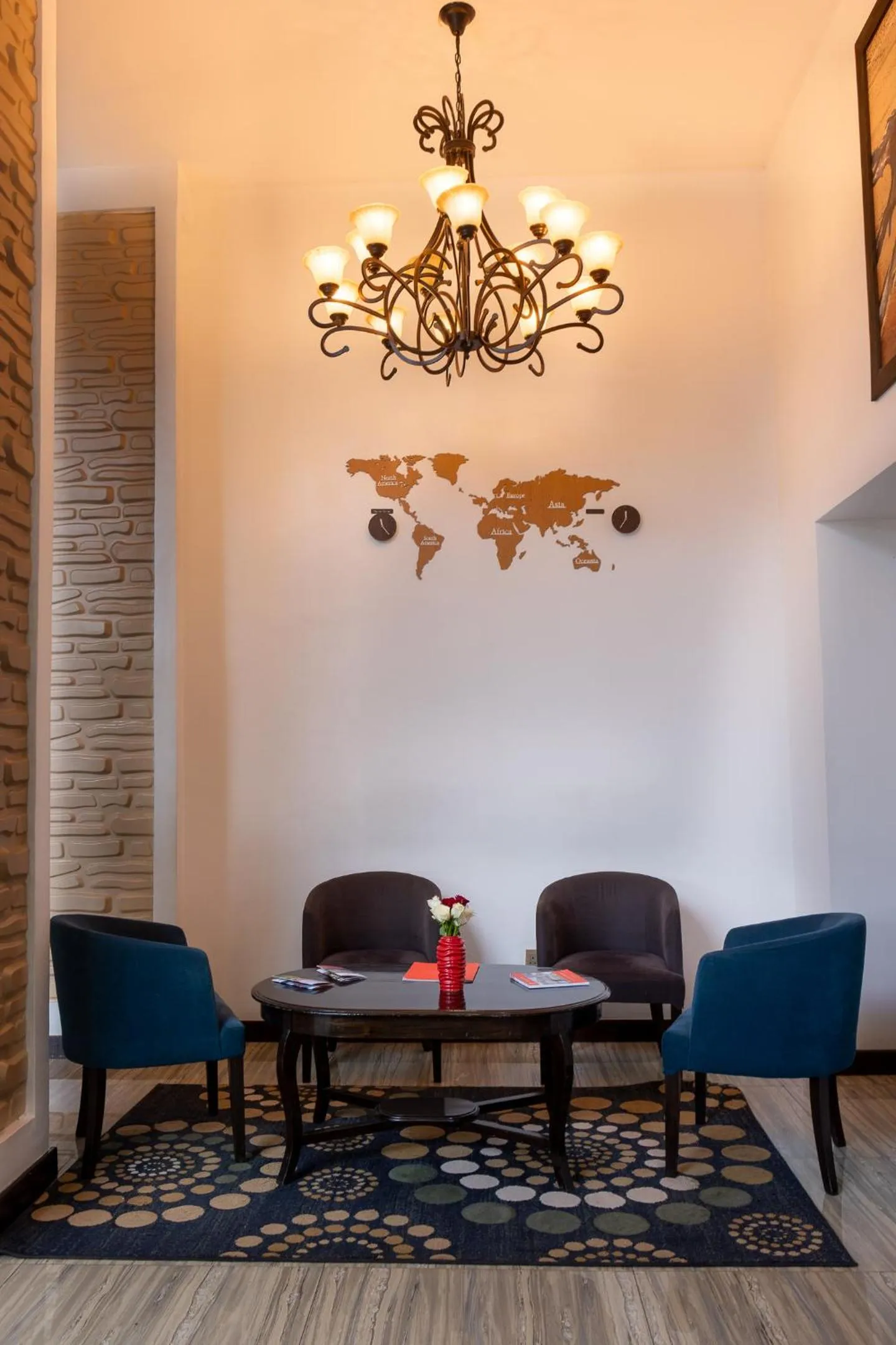 Seating area in Swiss-Belinn Nairobi