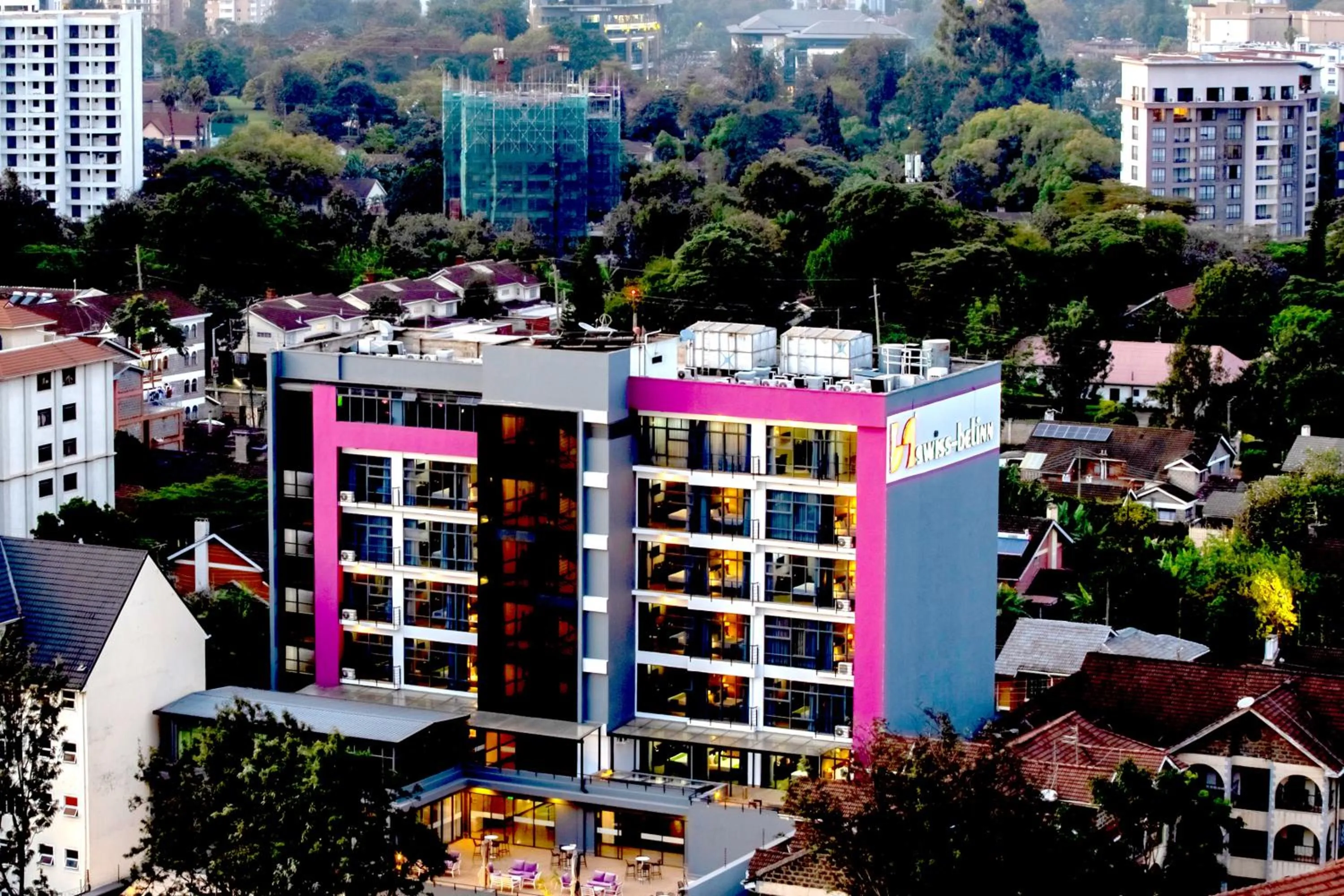 Property building in Swiss-Belinn Nairobi