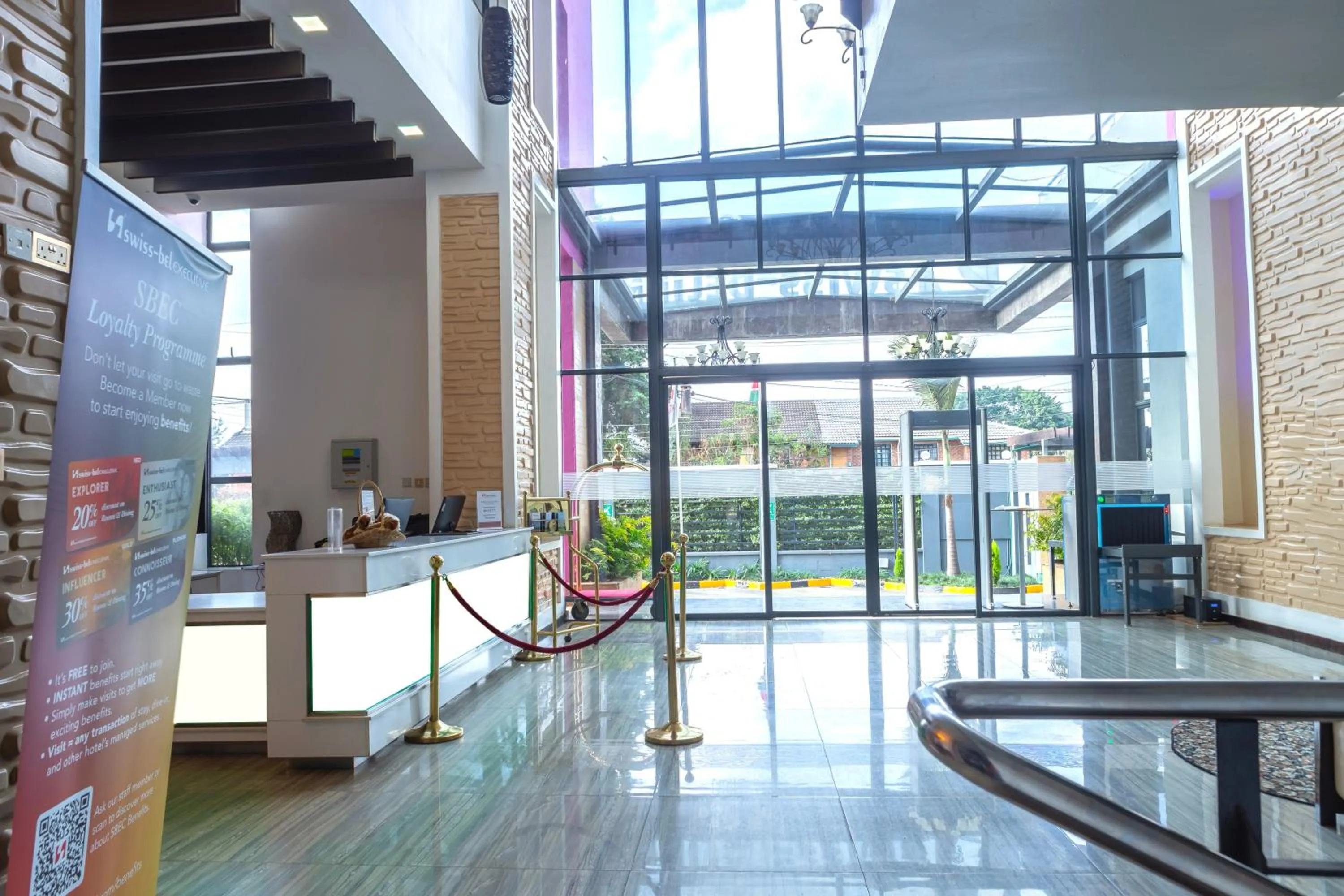 Lobby or reception in Swiss-Belinn Nairobi