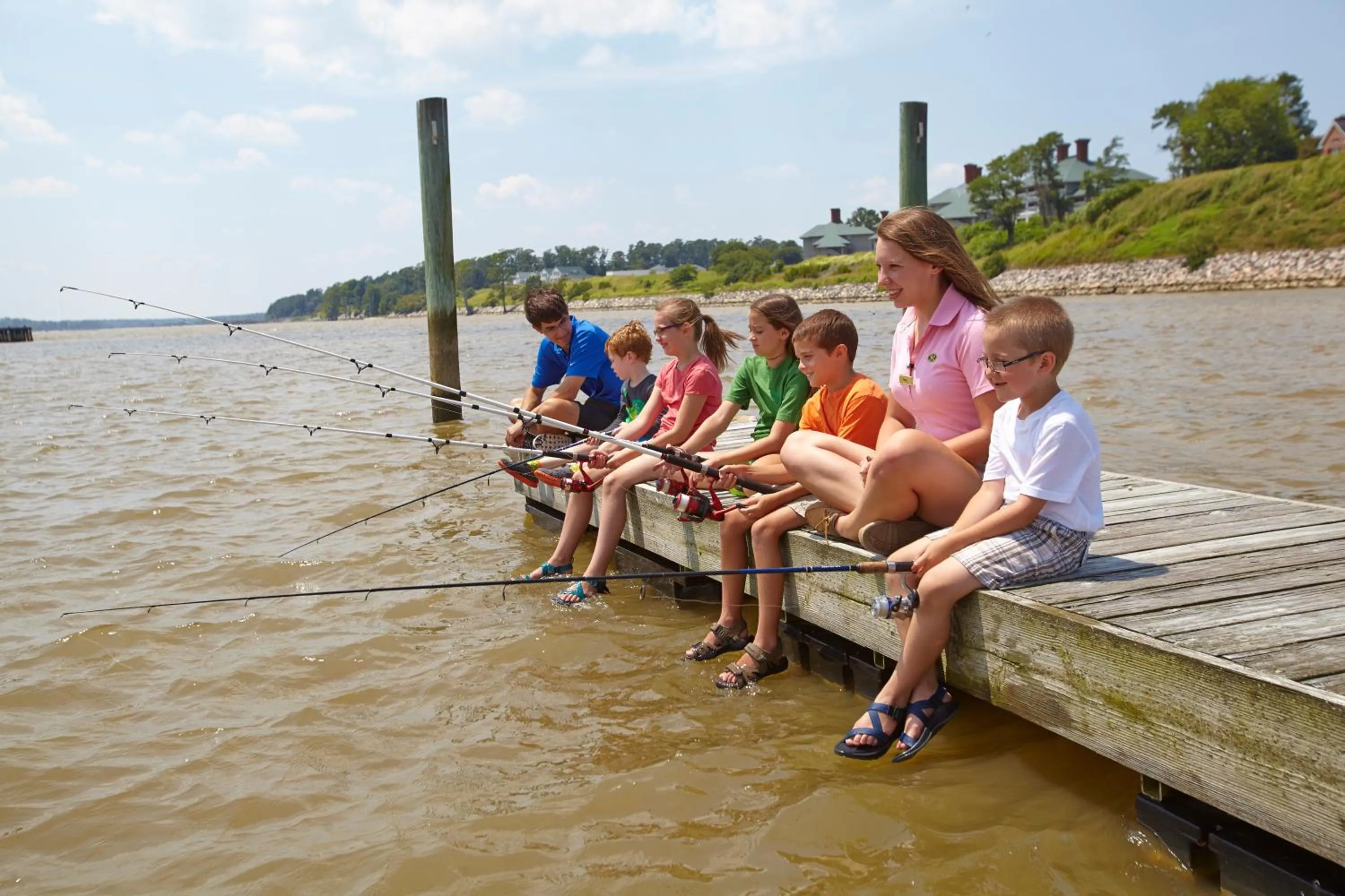 Fishing in Kingsmill Resort