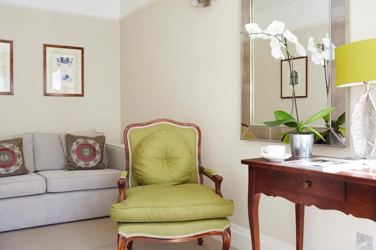 Shower in Castle House Hotel