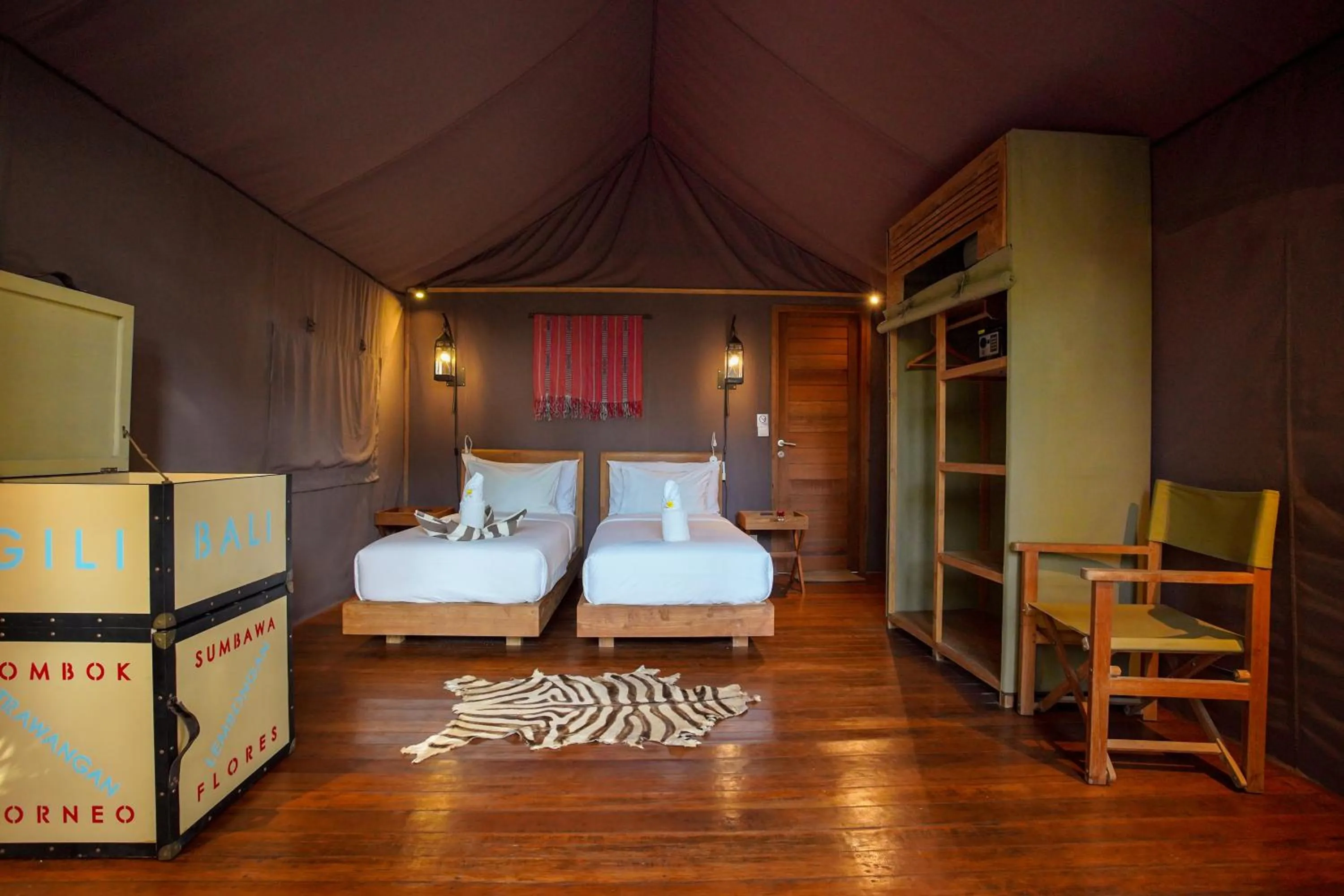 Photo of the whole room, Bed in Gili Tenda