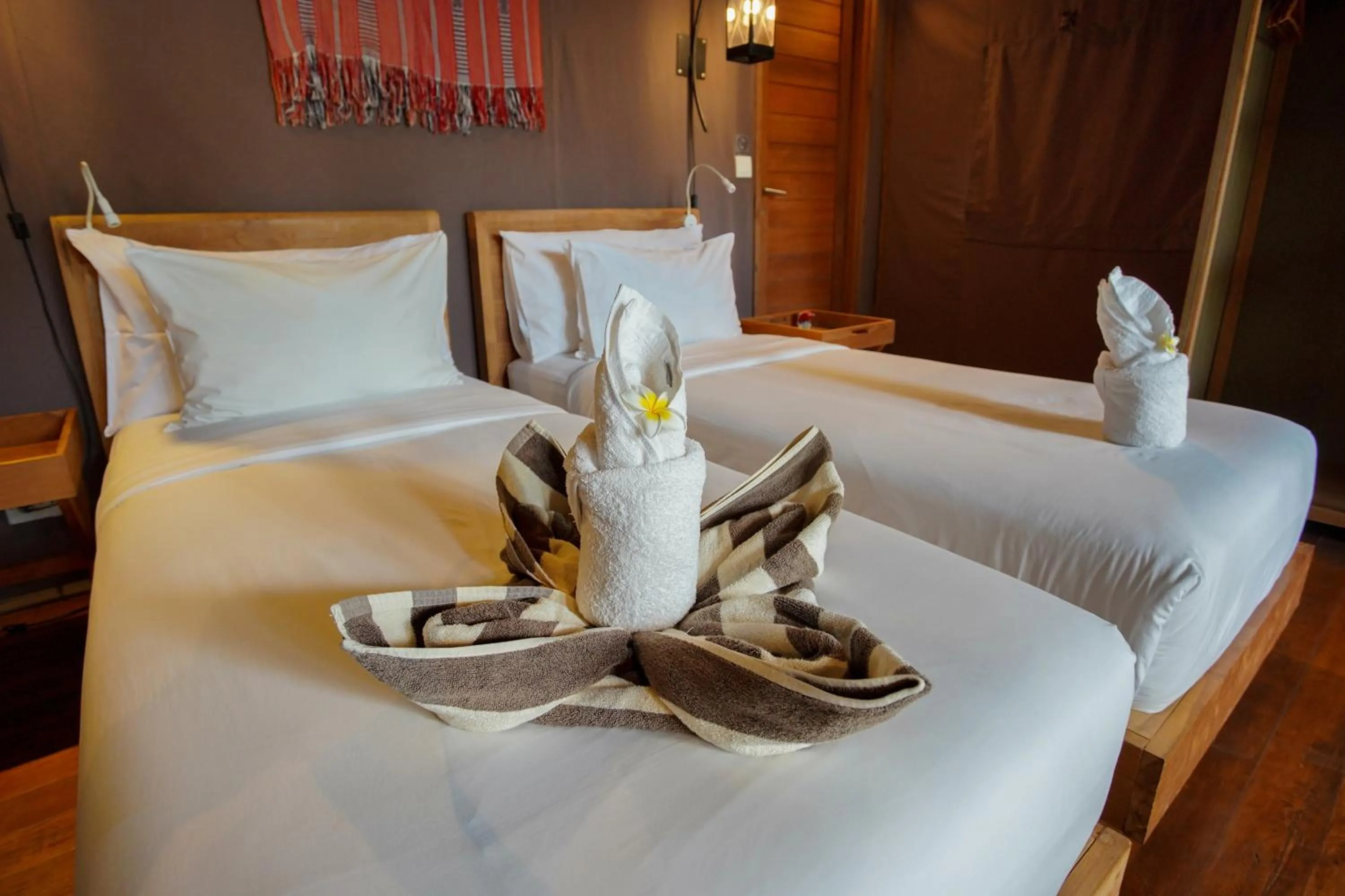 Bed in Gili Tenda