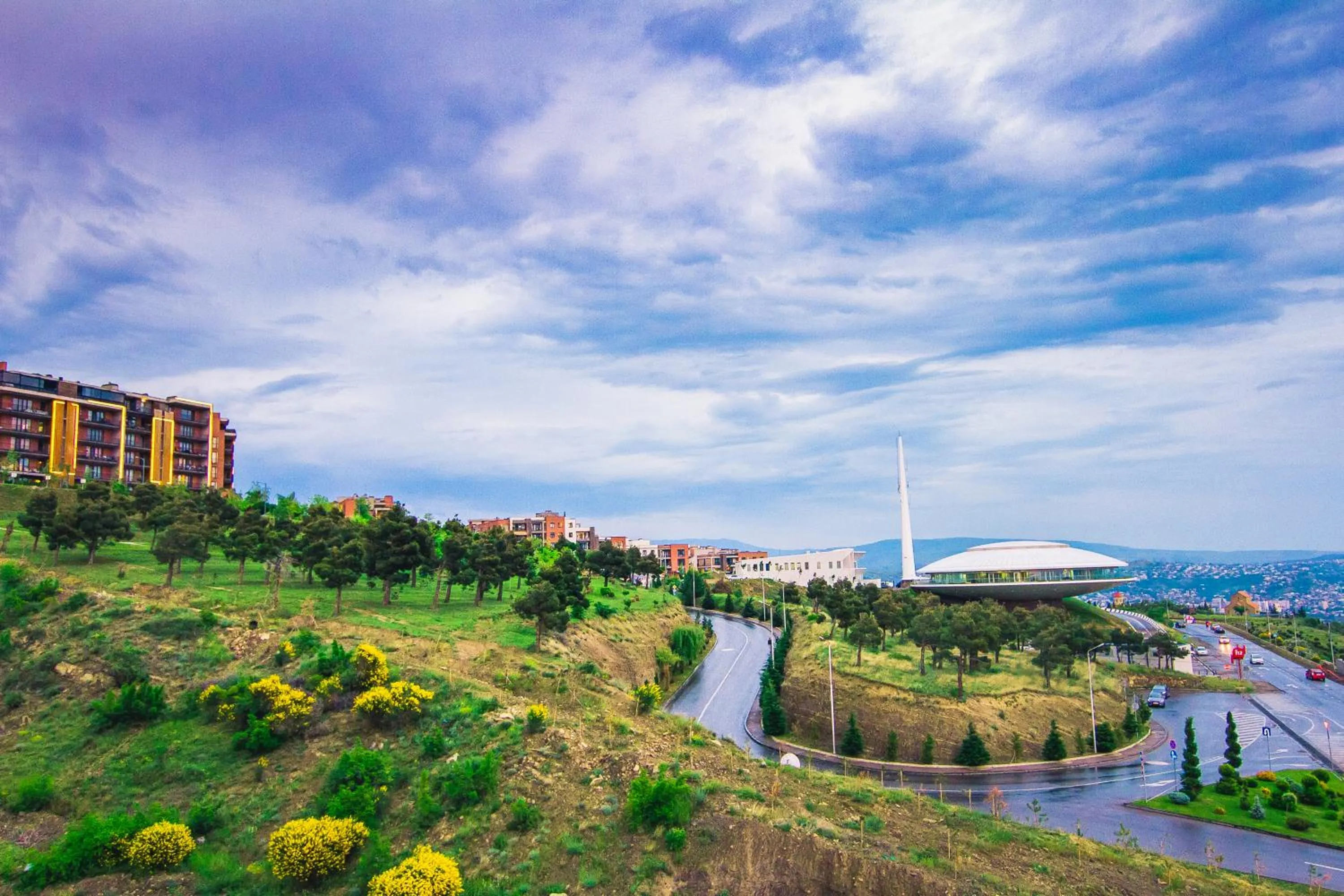 City view in Lisi Hills Hotel