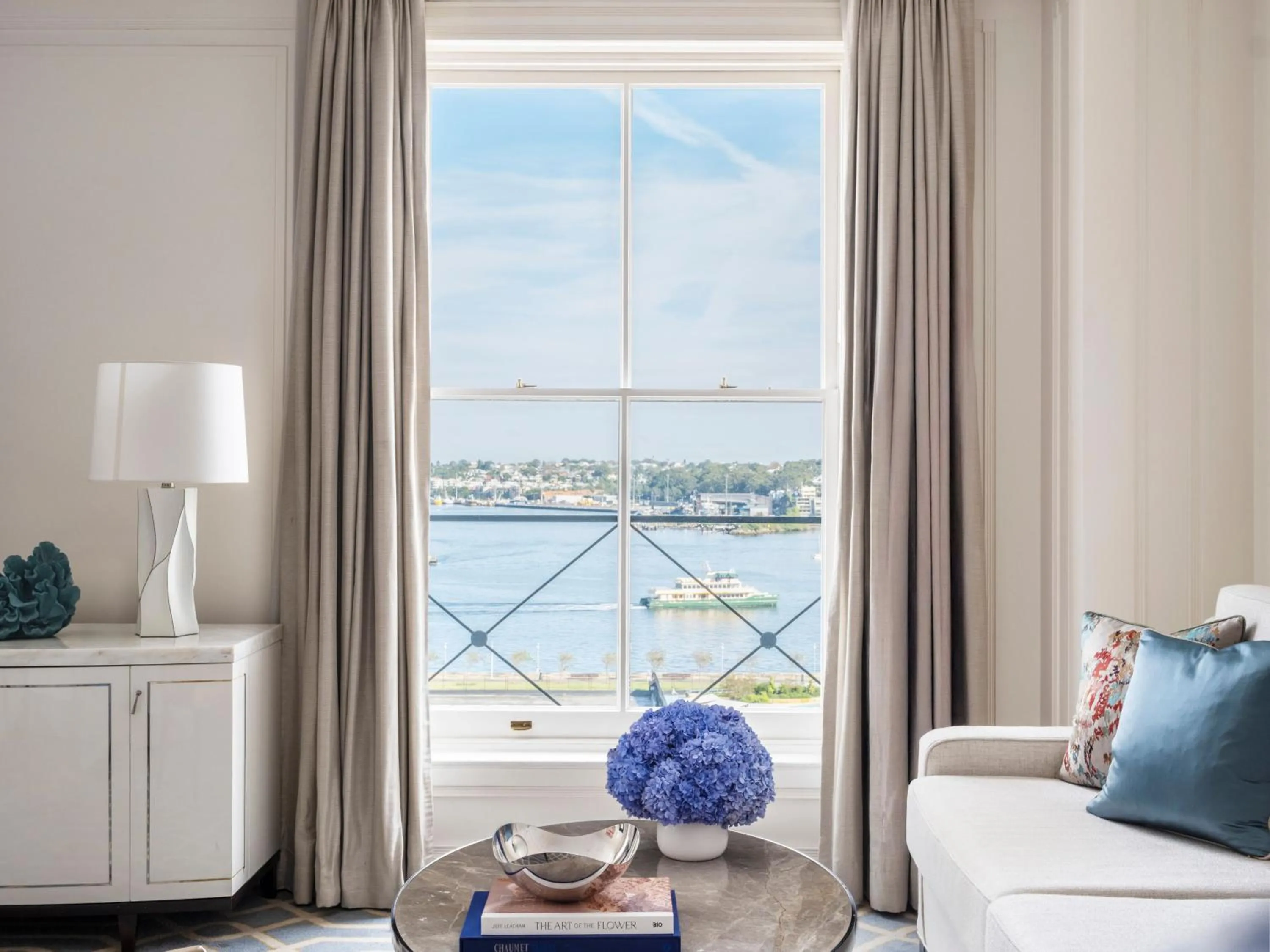 Seating area in The Langham Sydney