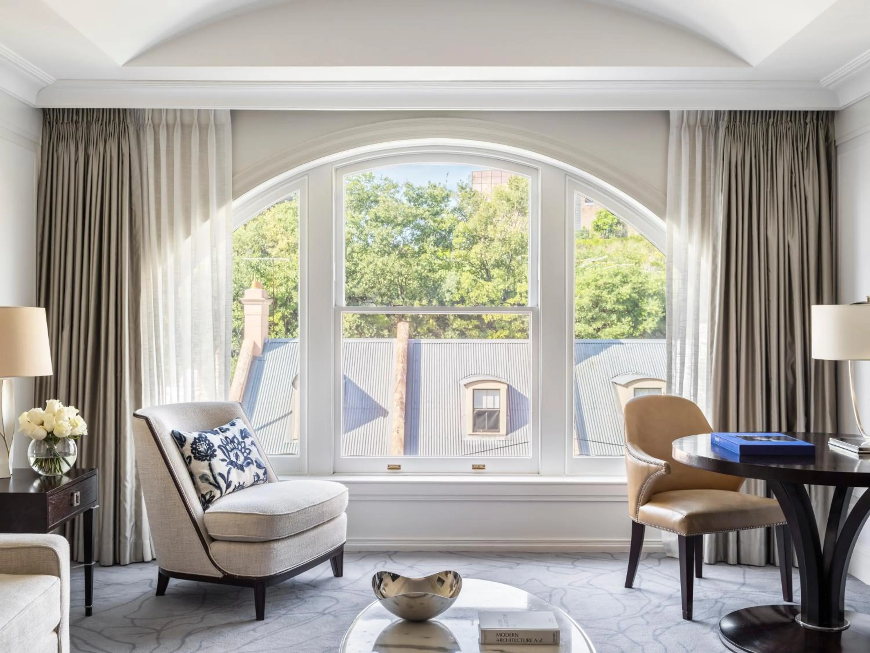 Living room in The Langham Sydney