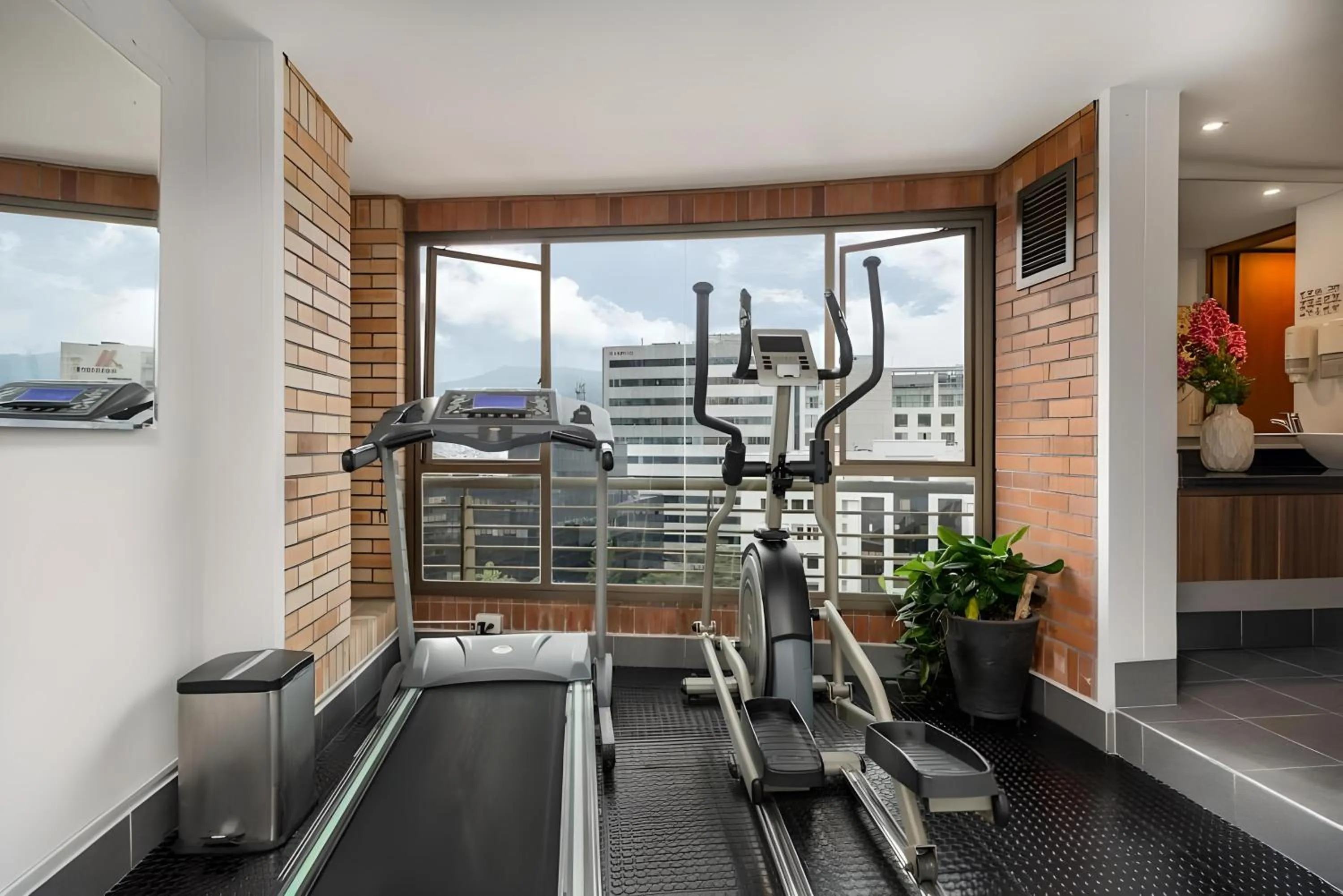 Fitness centre/facilities in Hotel Leblon Suites Milla de Oro