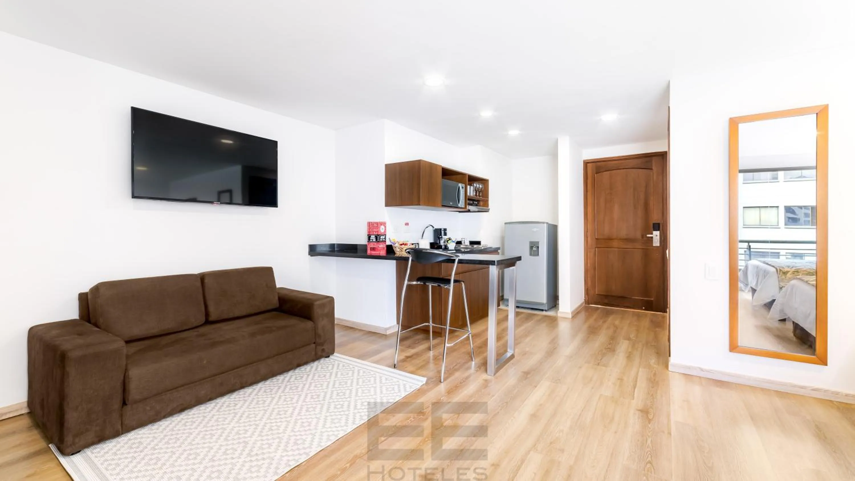 TV and multimedia in Hotel Leblon Suites Milla de Oro