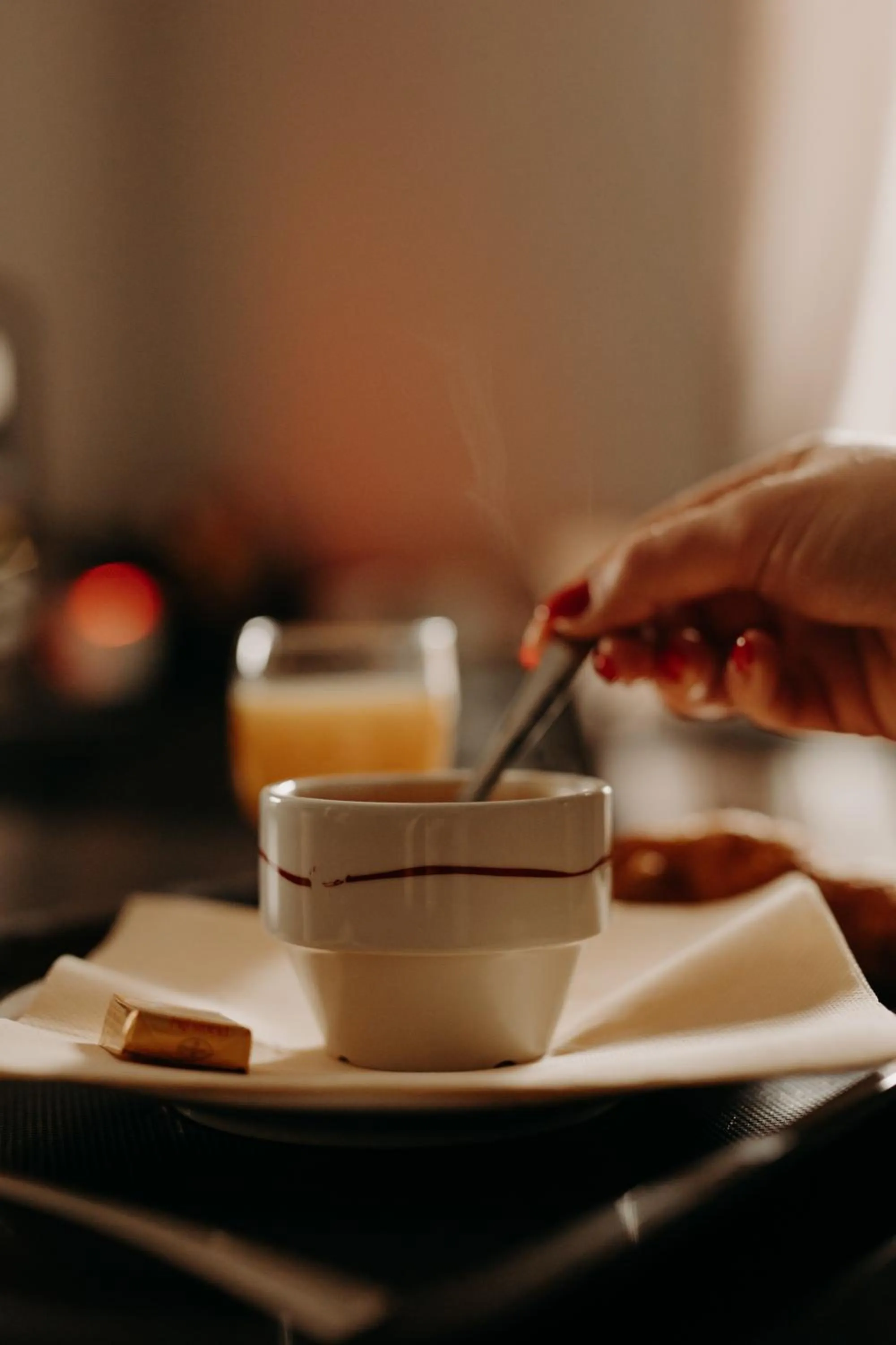 Food and drinks in Logis - Hotel Restaurant du Parc