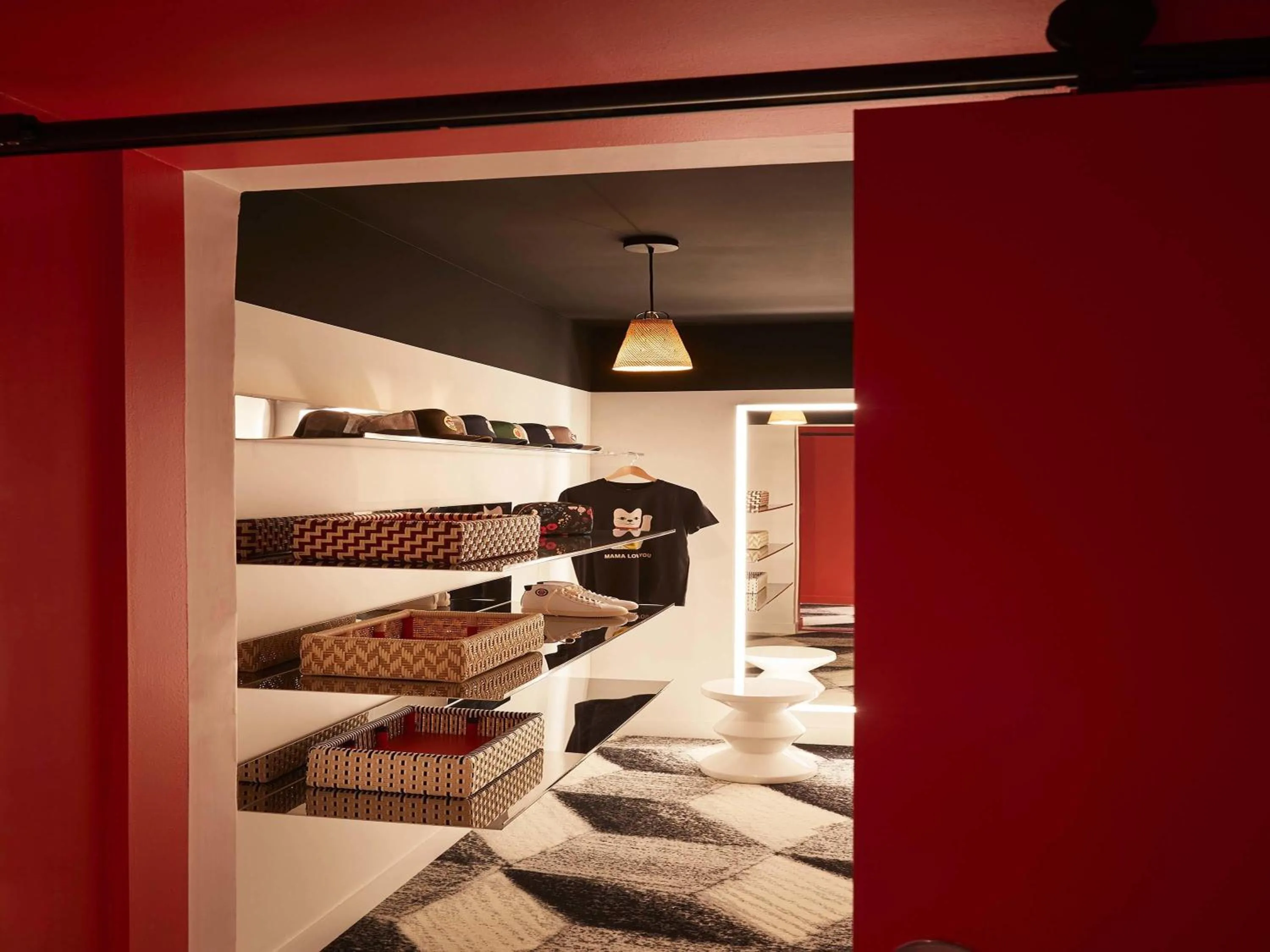 Bedroom in Mama Shelter Toulouse