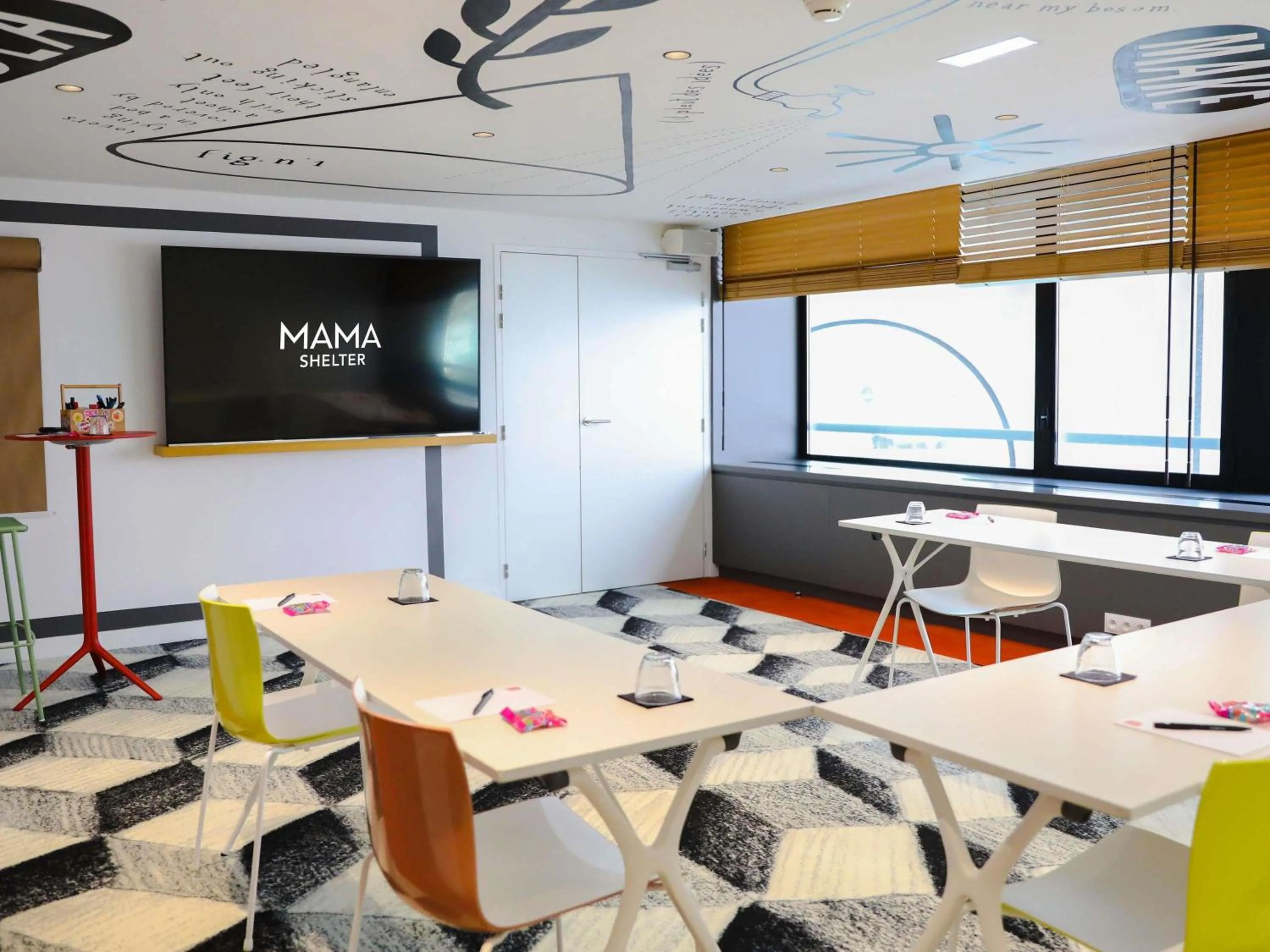 Meeting/conference room in Mama Shelter Toulouse