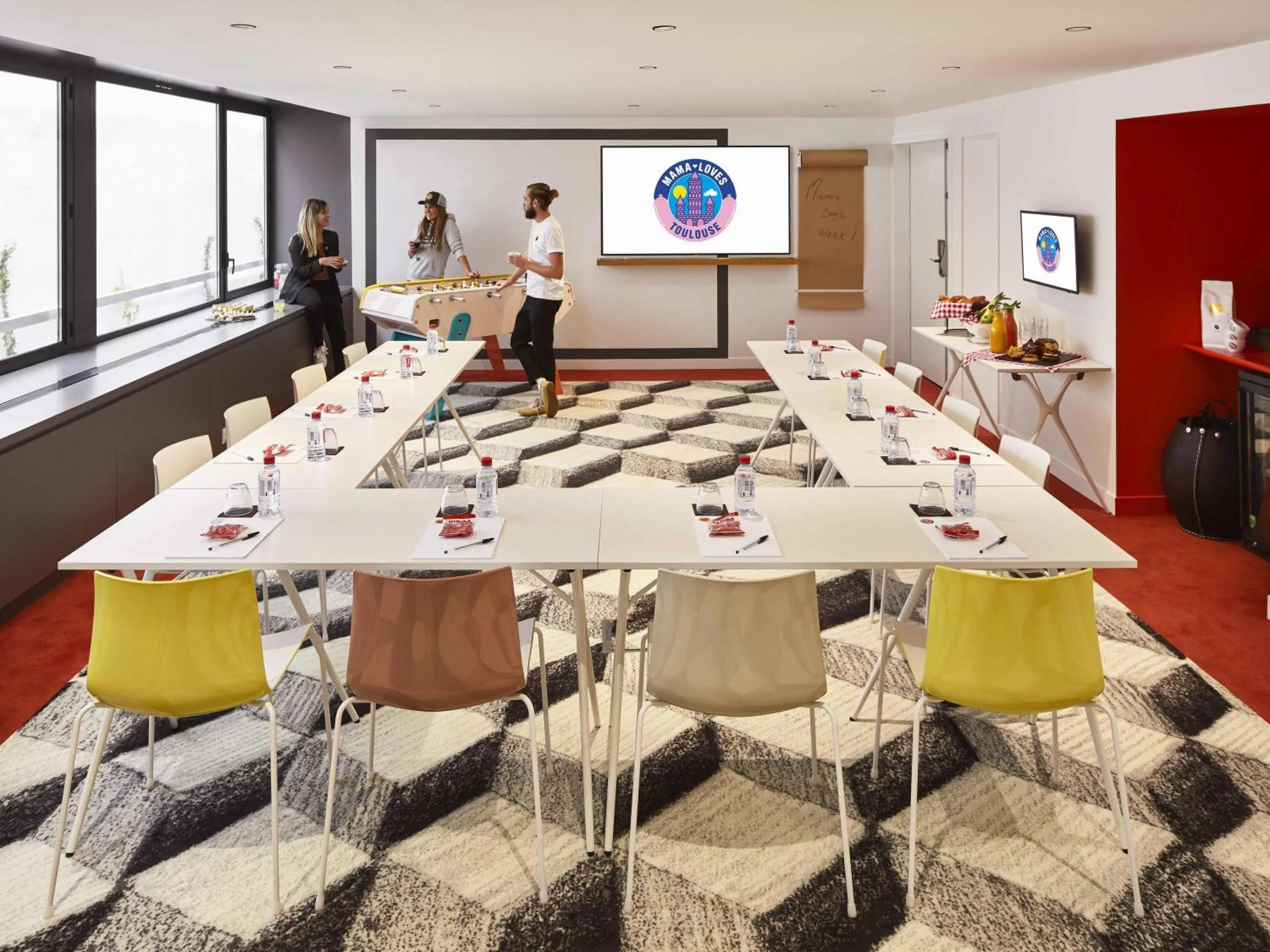 Meeting/conference room in Mama Shelter Toulouse
