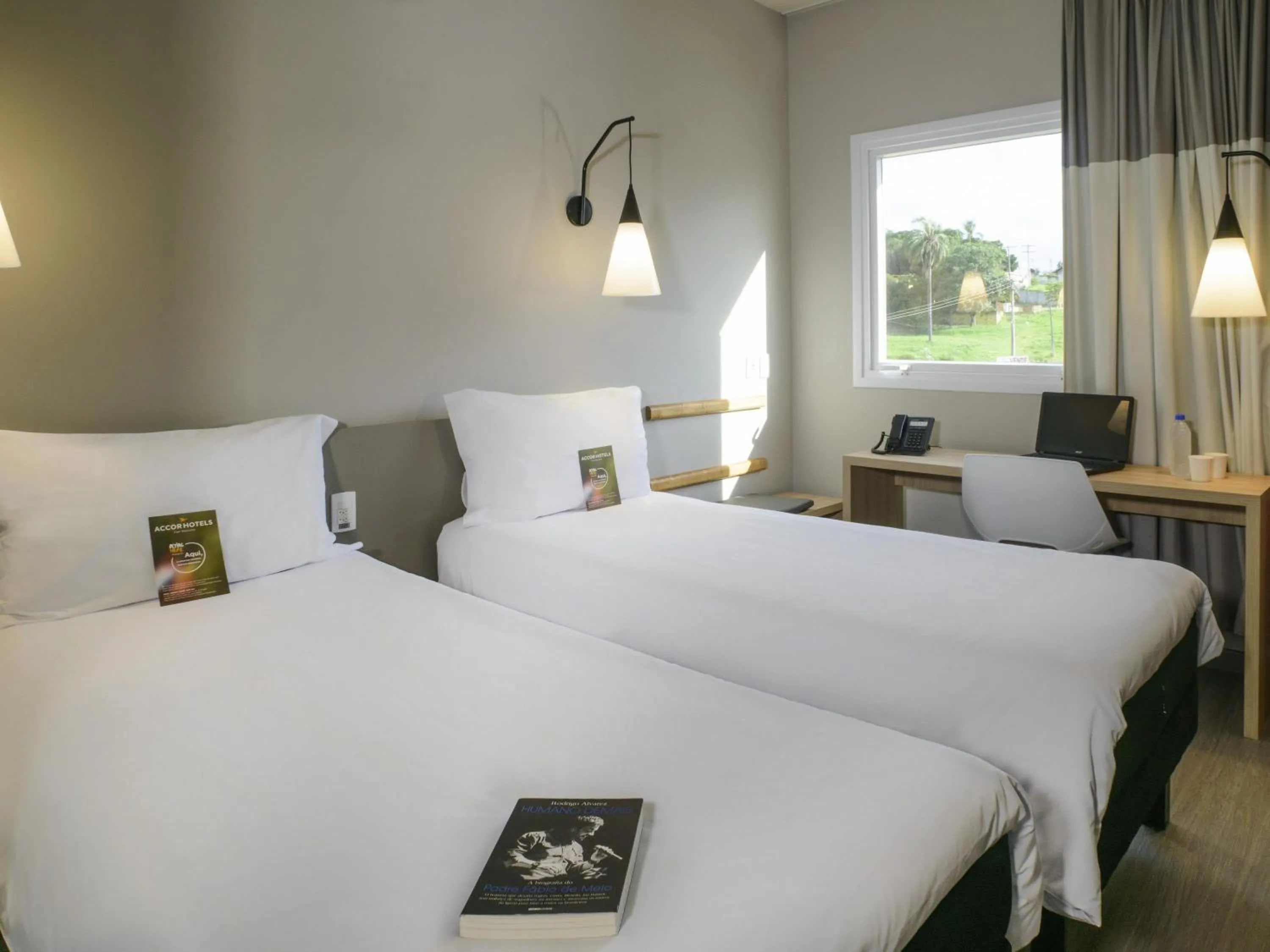 Bedroom, Bed in ibis Itatiba