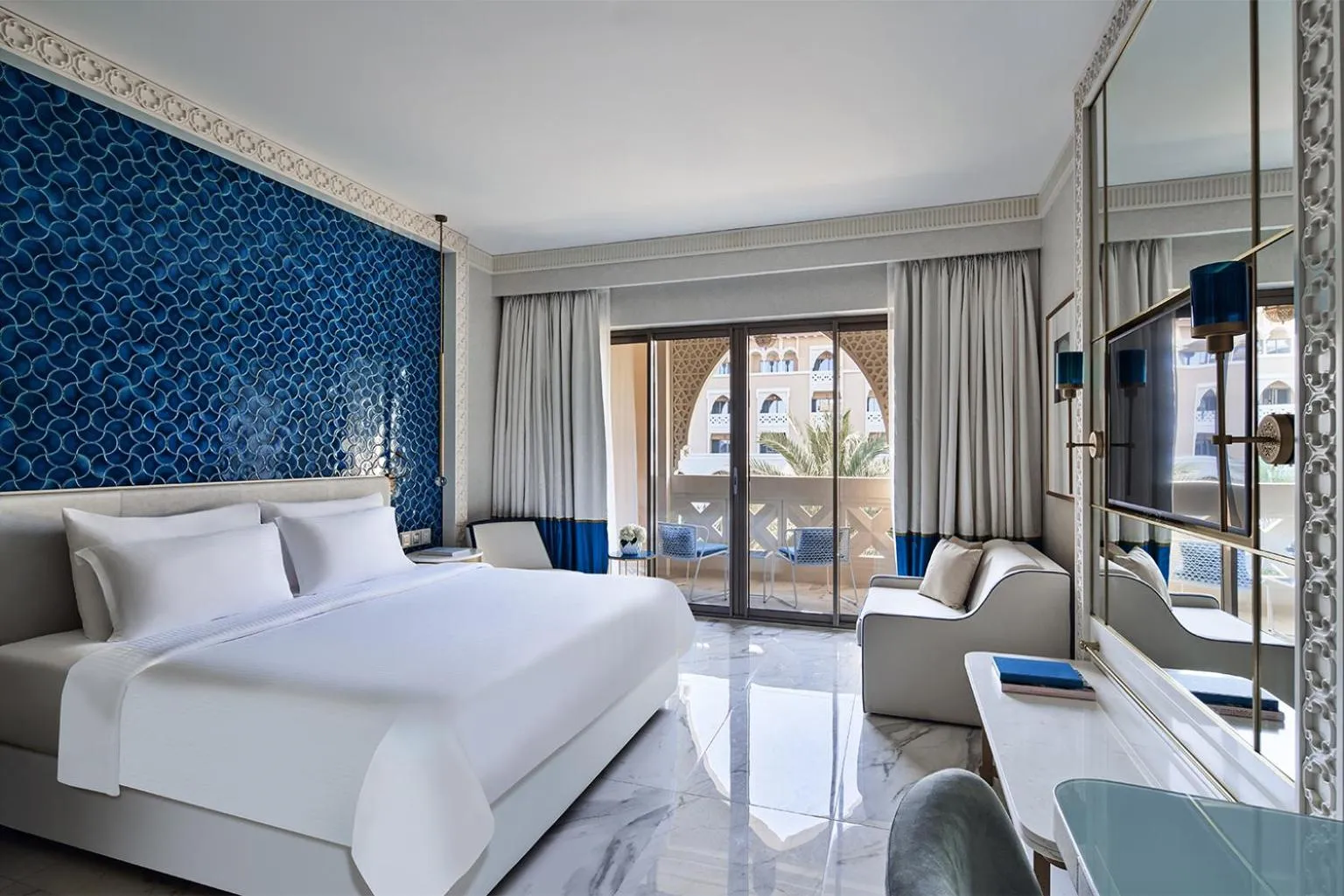 Bedroom, Bed in Rixos Premium Saadiyat Island - All Inclusive
