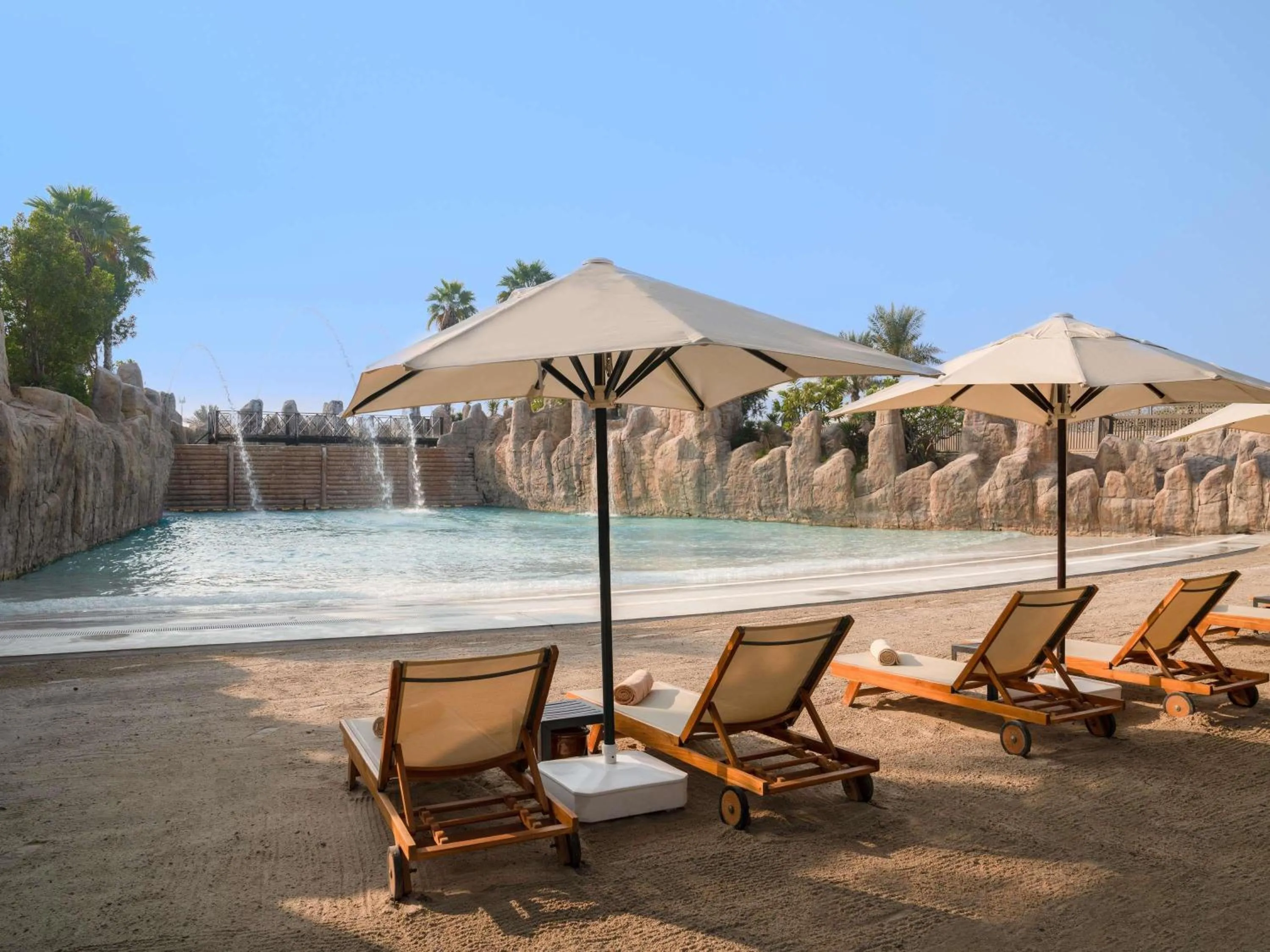 Pool view in Rixos Premium Saadiyat Island - All Inclusive