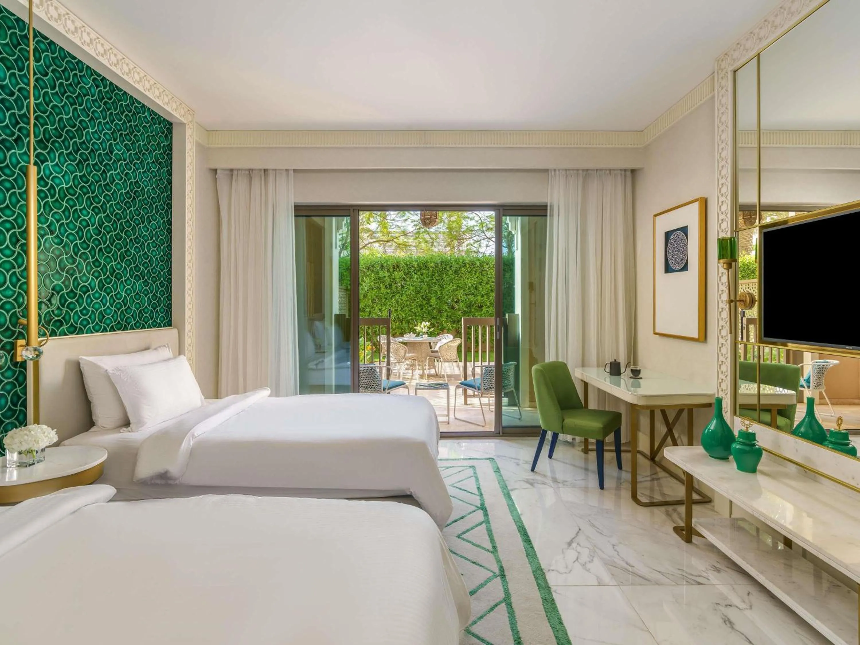 Bedroom, Bed in Rixos Premium Saadiyat Island - All Inclusive