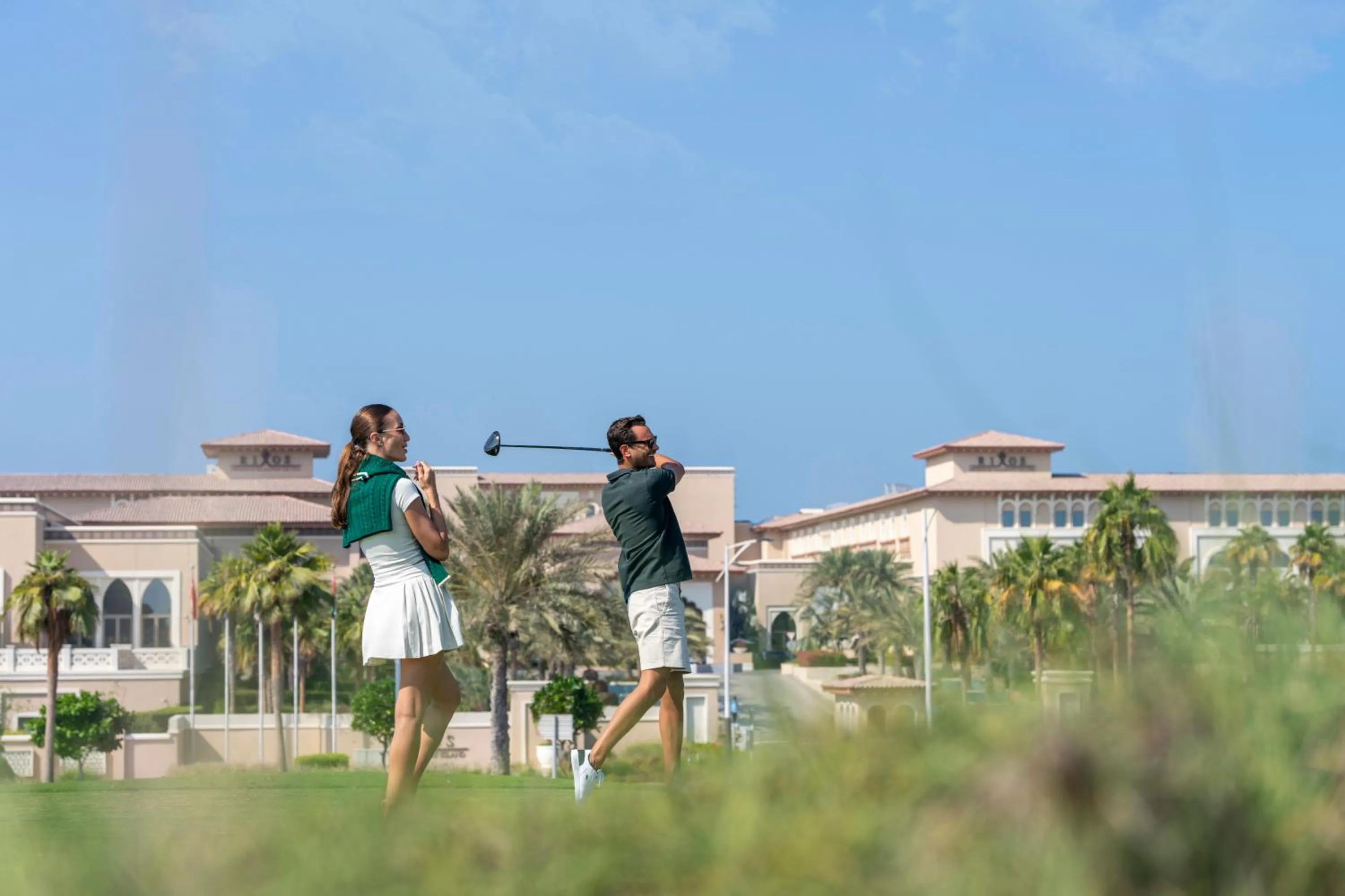 Golfcourse in Rixos Premium Saadiyat Island - All Inclusive